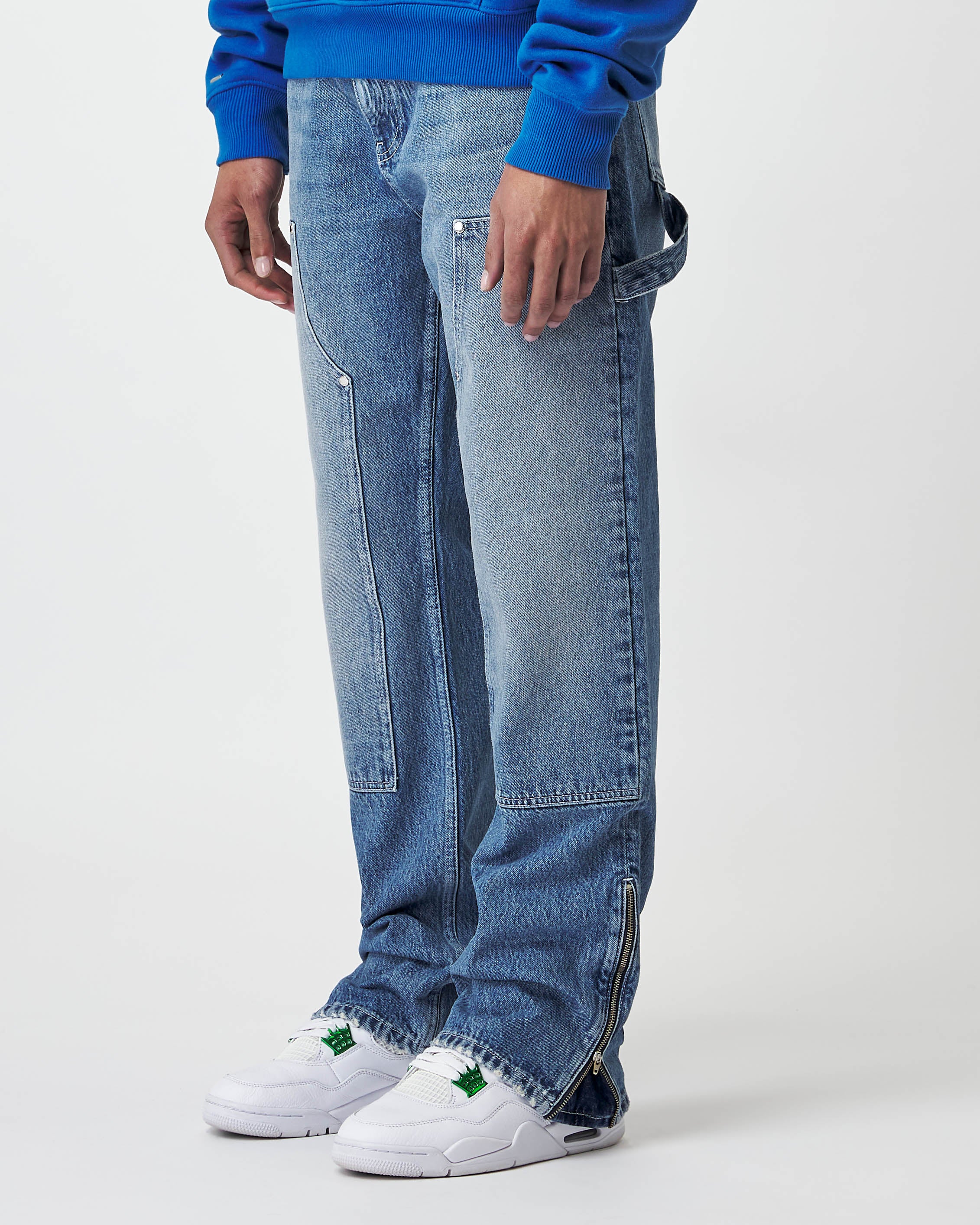 Zipped Carpenter Jeans – eightyfiveclo