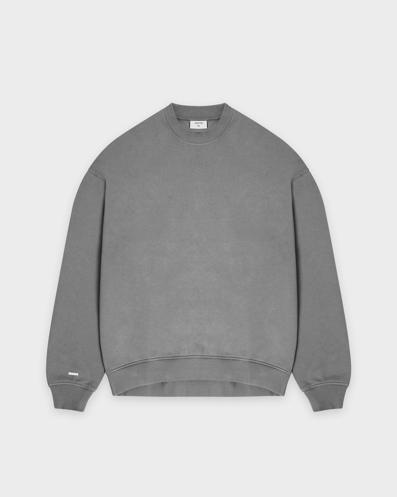 Heavy Stone Grey Basic Sweater