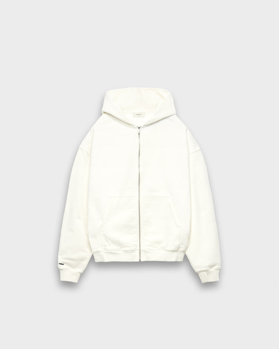 Dualipa illusion Cream Zip Hoodie Mサイズ Dualipa illusion Cream Zip Hoodie Mサイズ