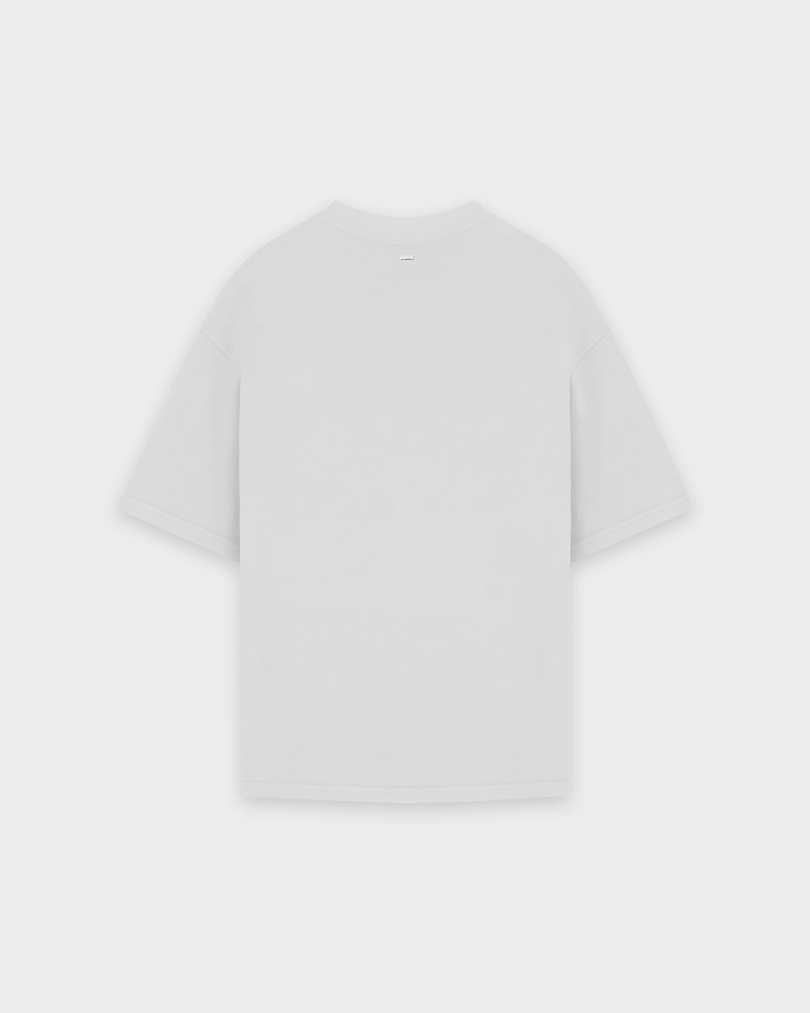 Heavy Light Grey Basic T-Shirt