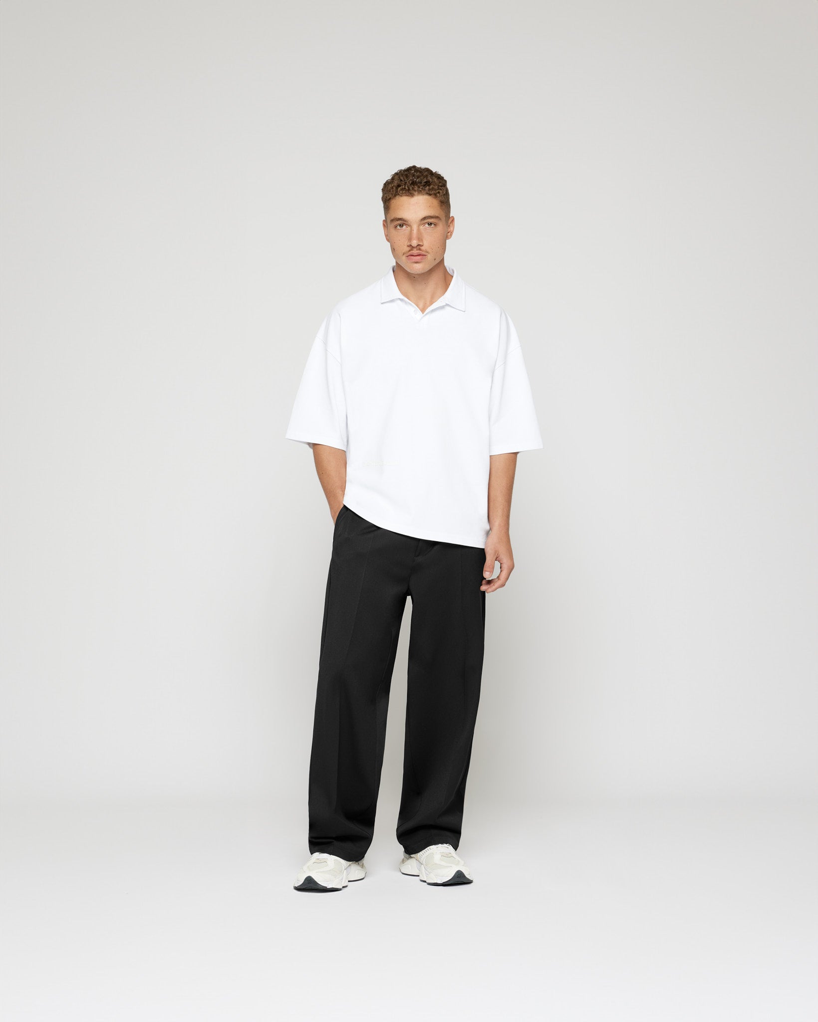 Eightyfive Cropped Polo T-Shirt