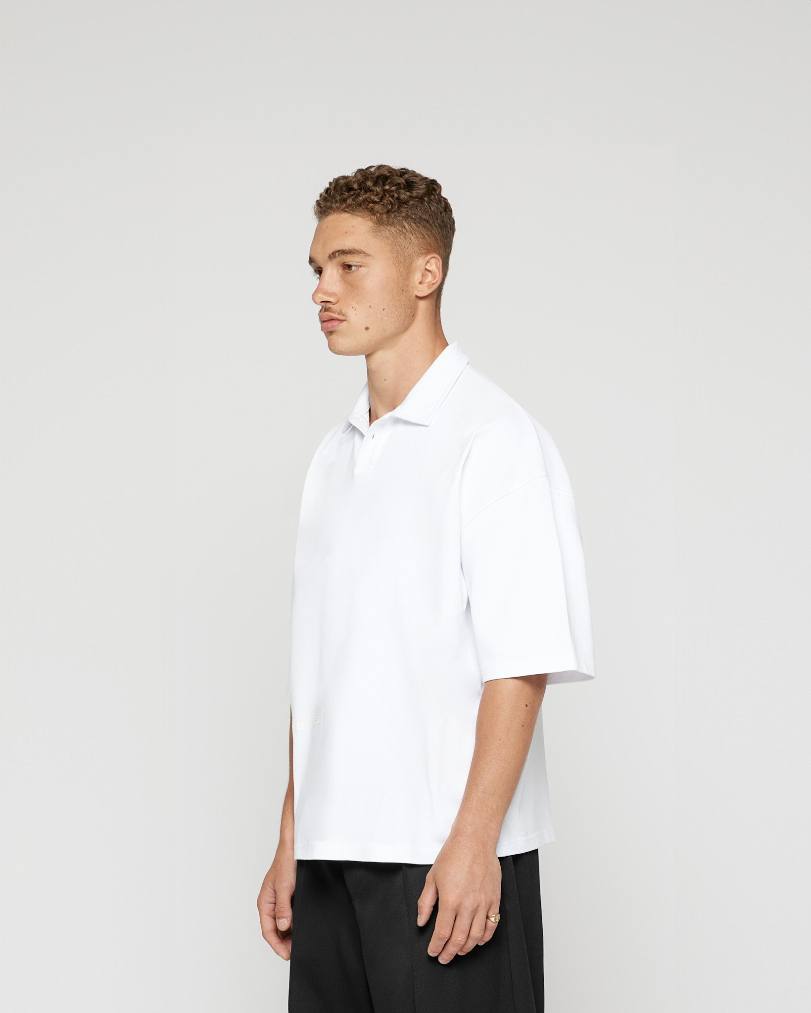 Eightyfive Cropped Polo T-Shirt