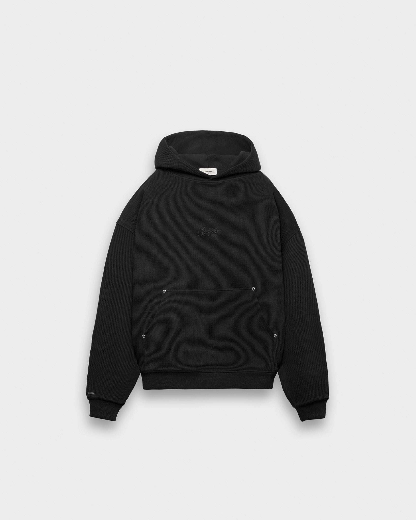 Double Layer Waffle Hoodie – eightyfiveclo Double Layer Waffle Hoodie – eightyfiveclo