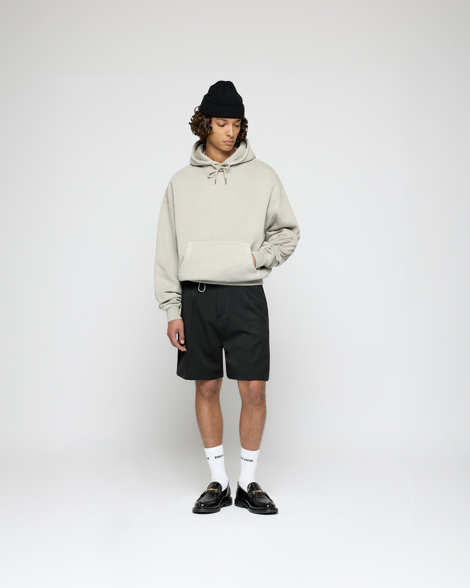 Embroidered Handwritten Hoodie
