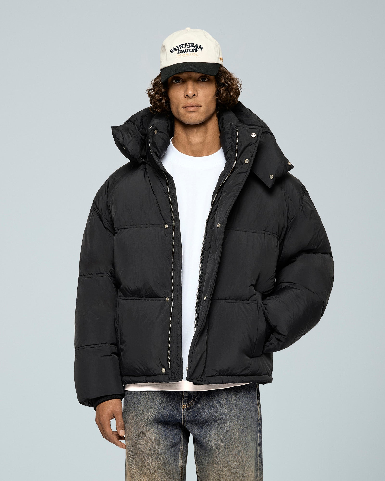 Nylon Down Puffer Jacket – eightyfiveclo