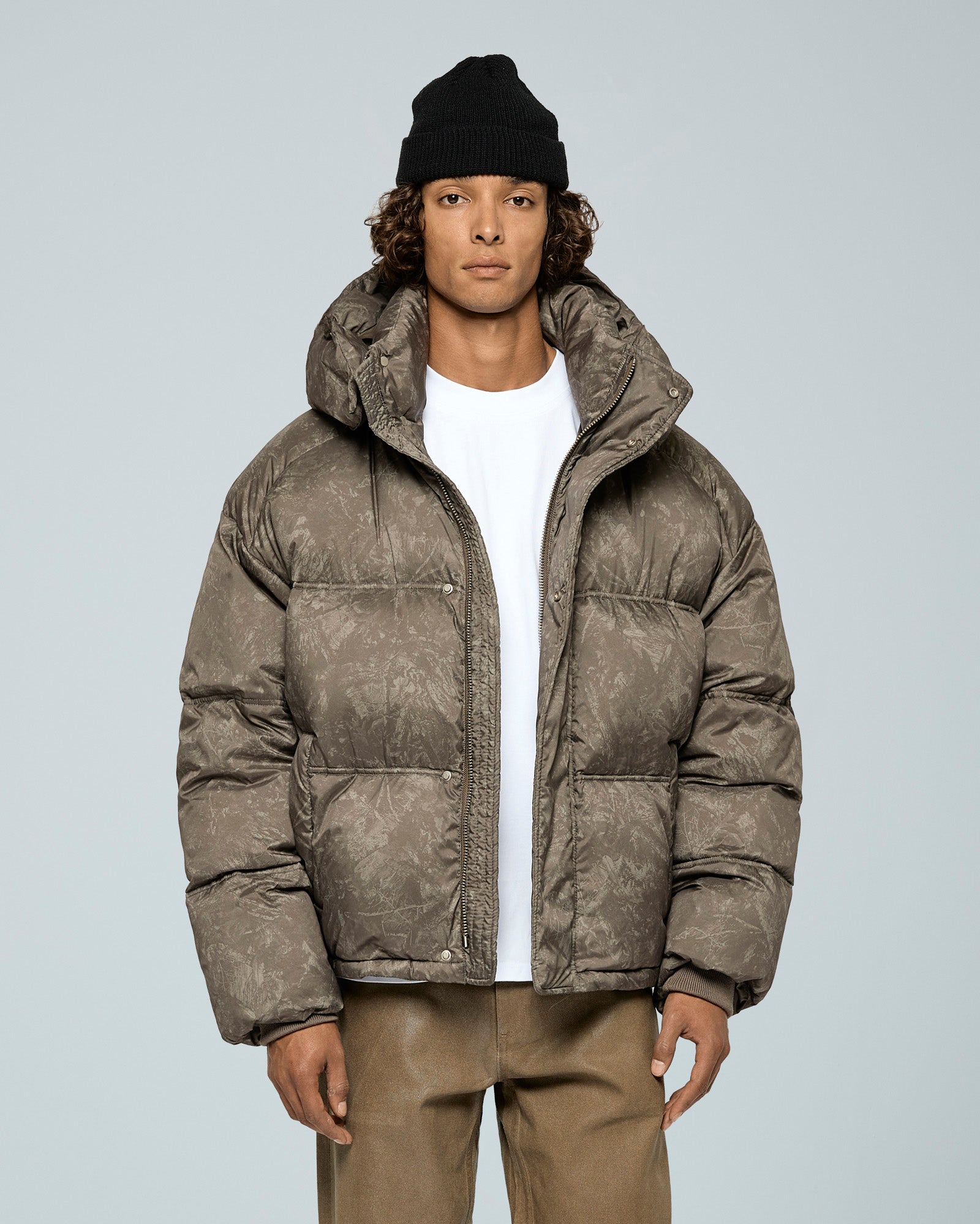 Nylon Down Puffer Jacket – eightyfiveclo