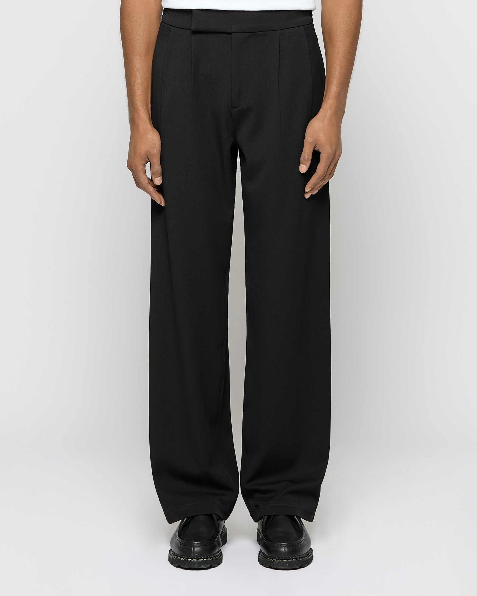 Pleated Regular Tailored Pants V2 – eightyfiveclo