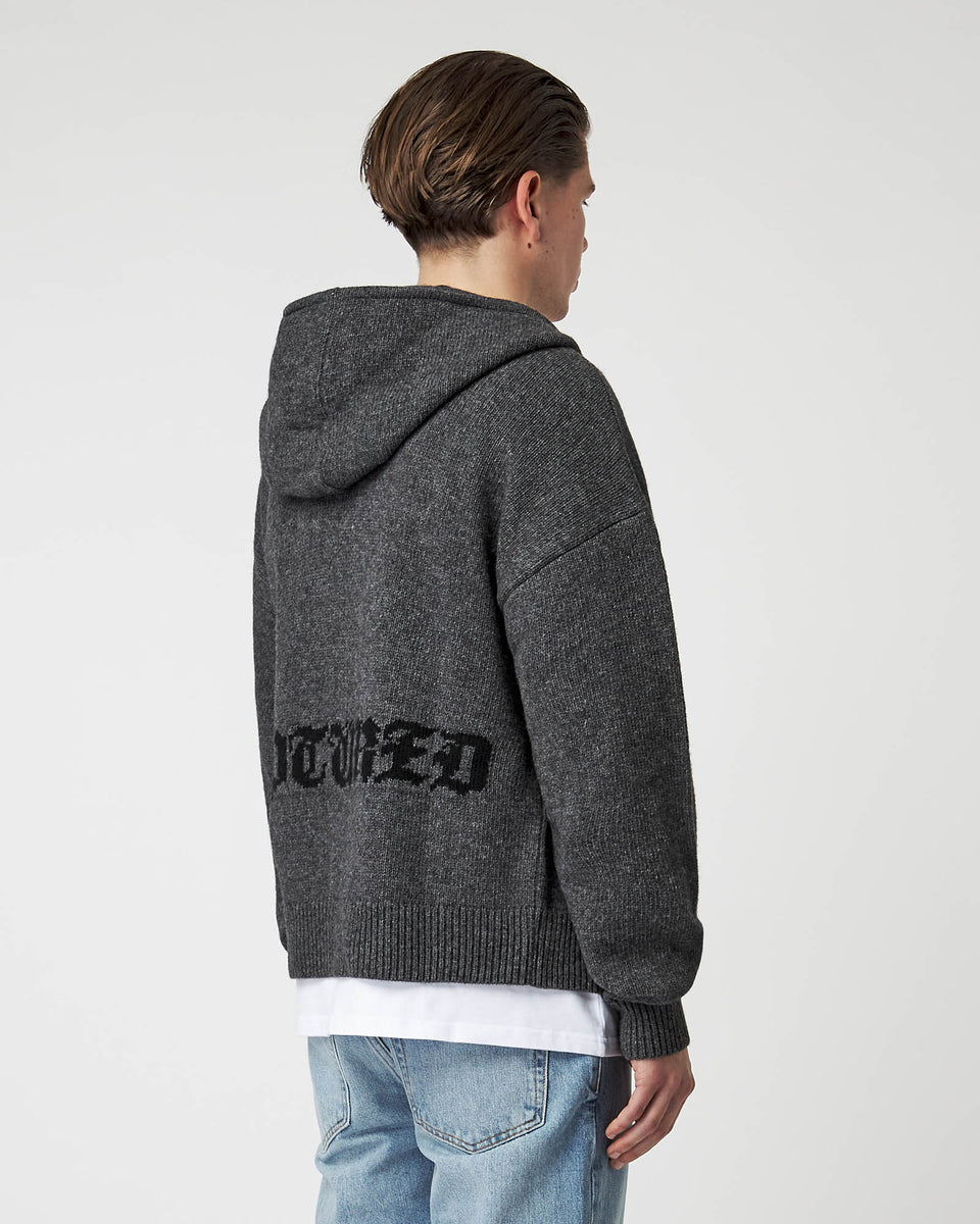 Hoodie knit sales