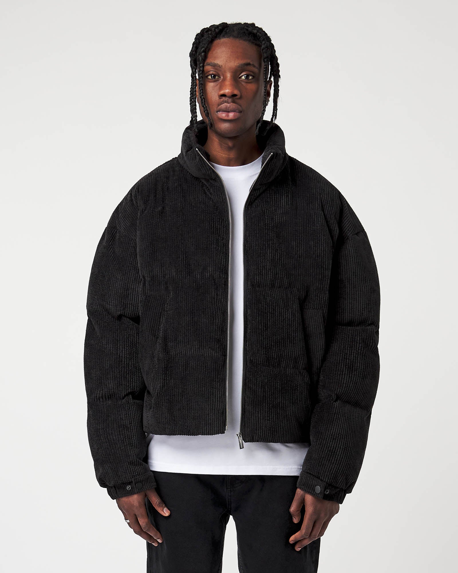 Corduroy Puffer Jacket eightyfiveclo