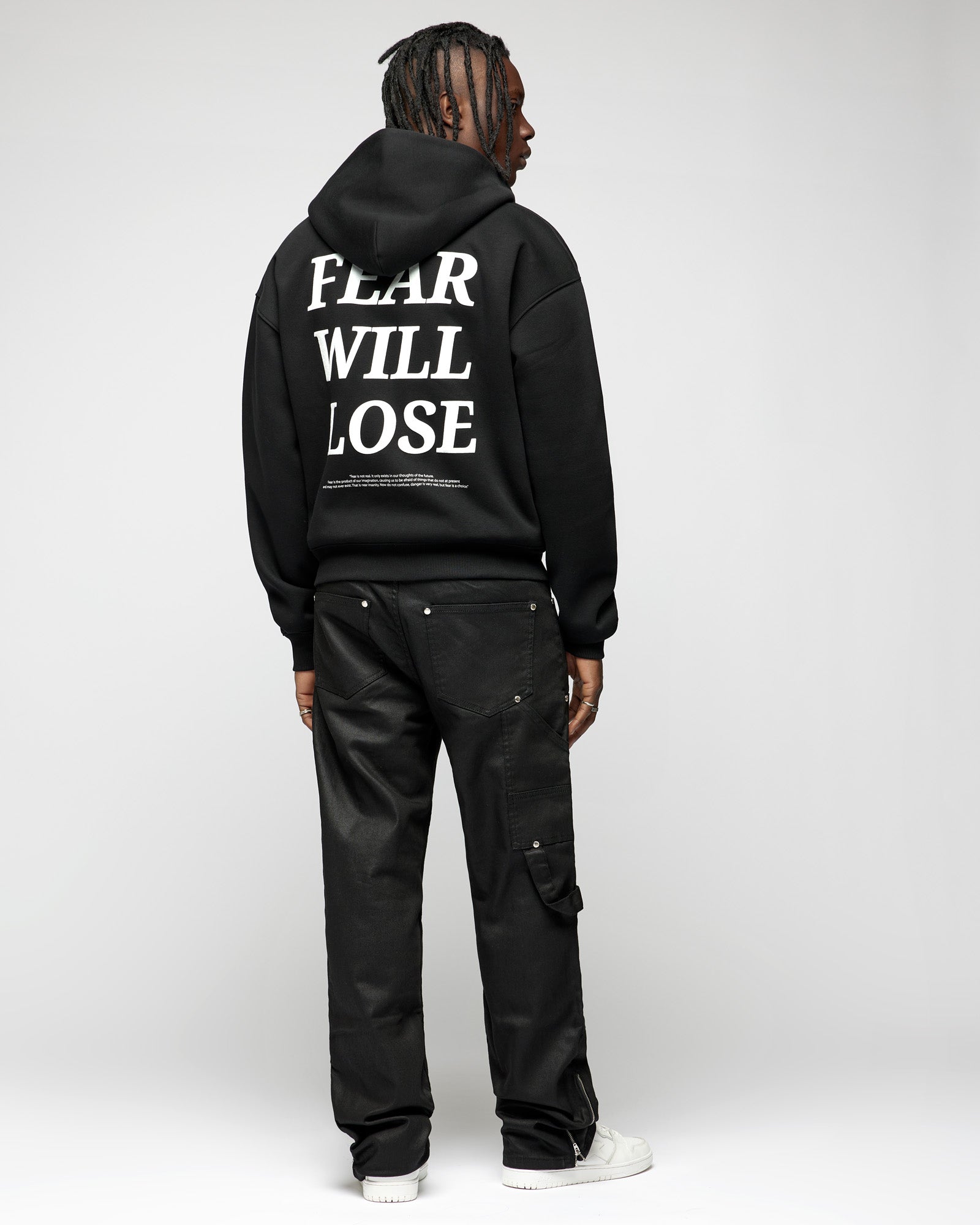 Fear Will Loose Zip Hoodie