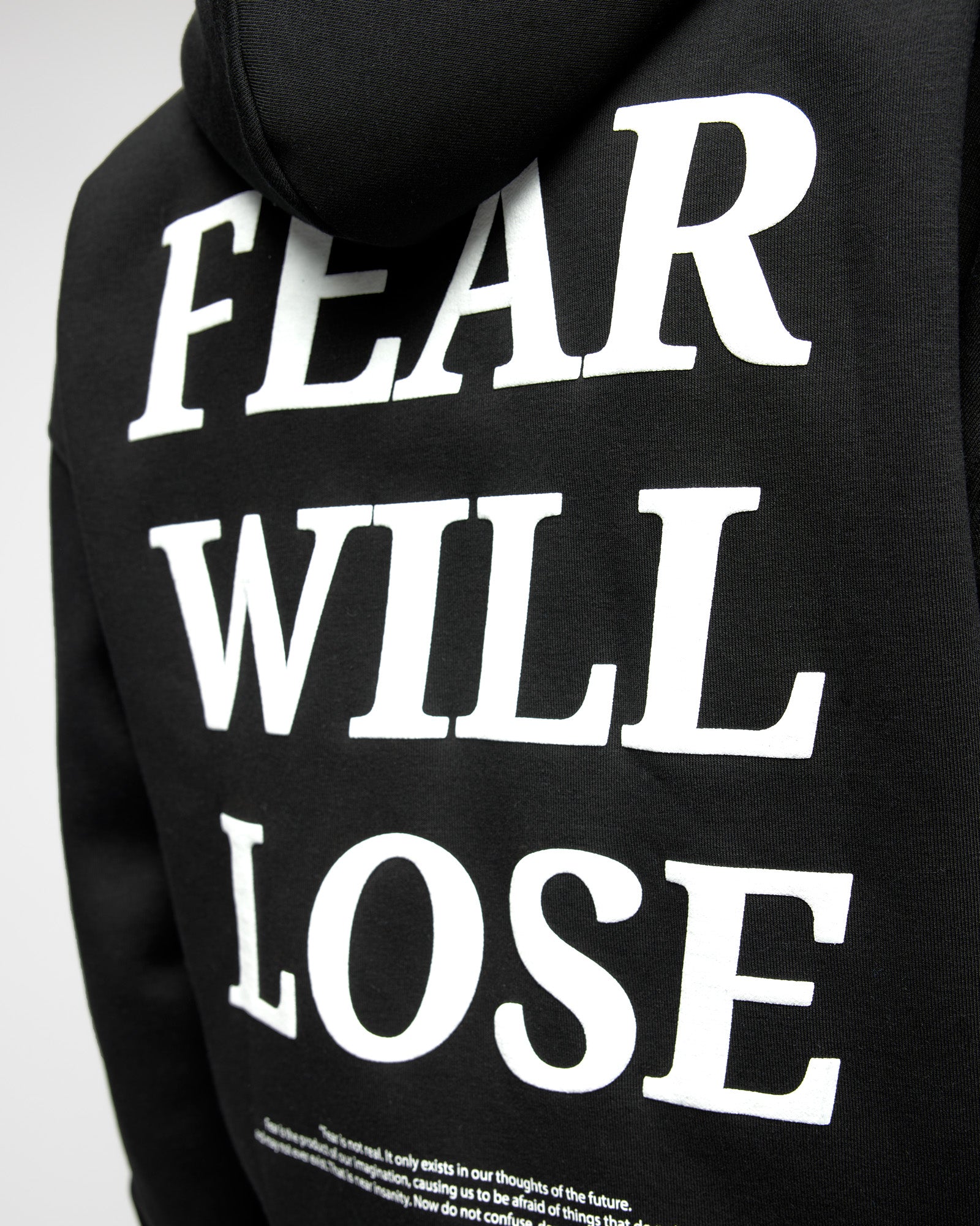 Fear Will Loose Zip Hoodie