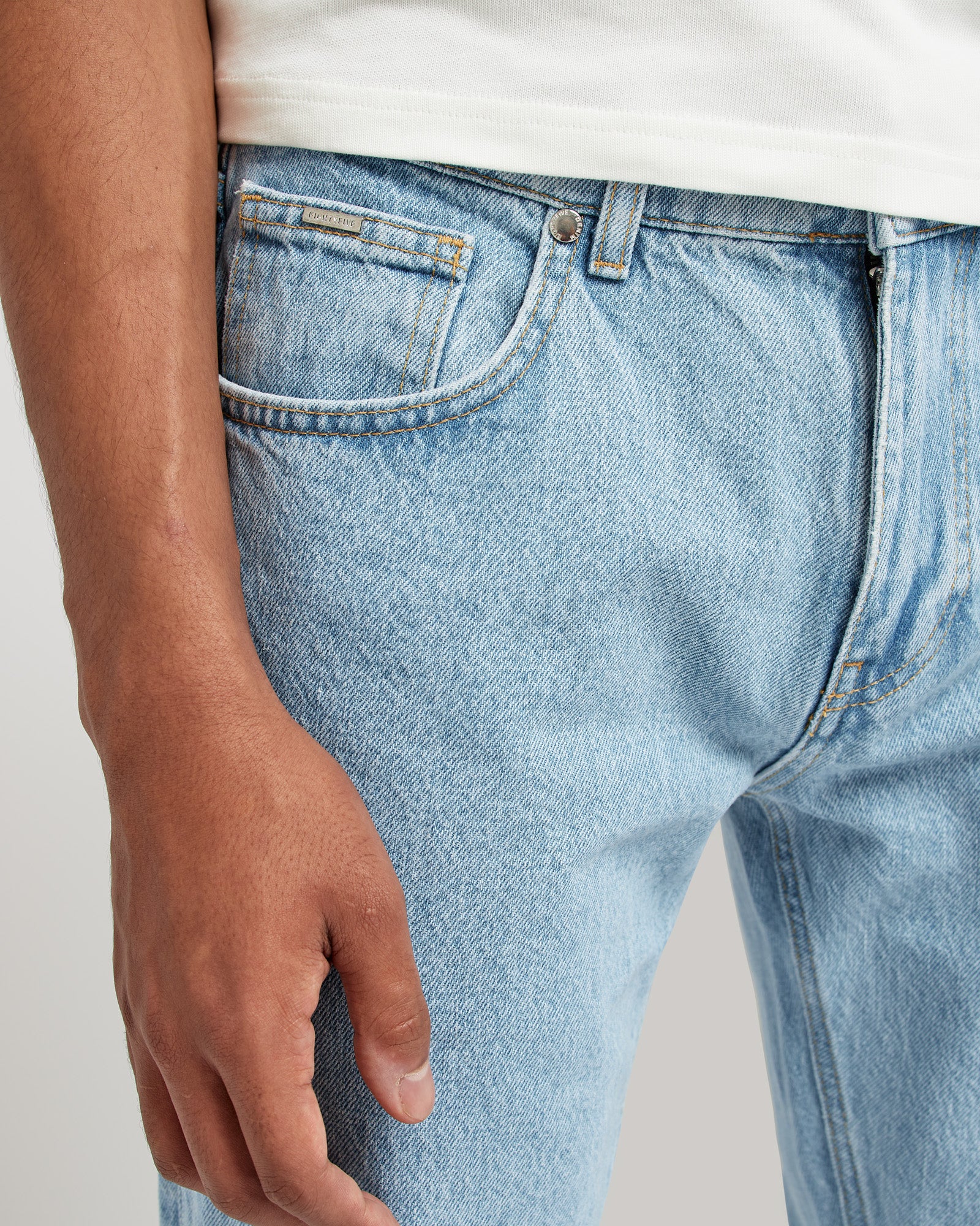 Split Hem Jeans