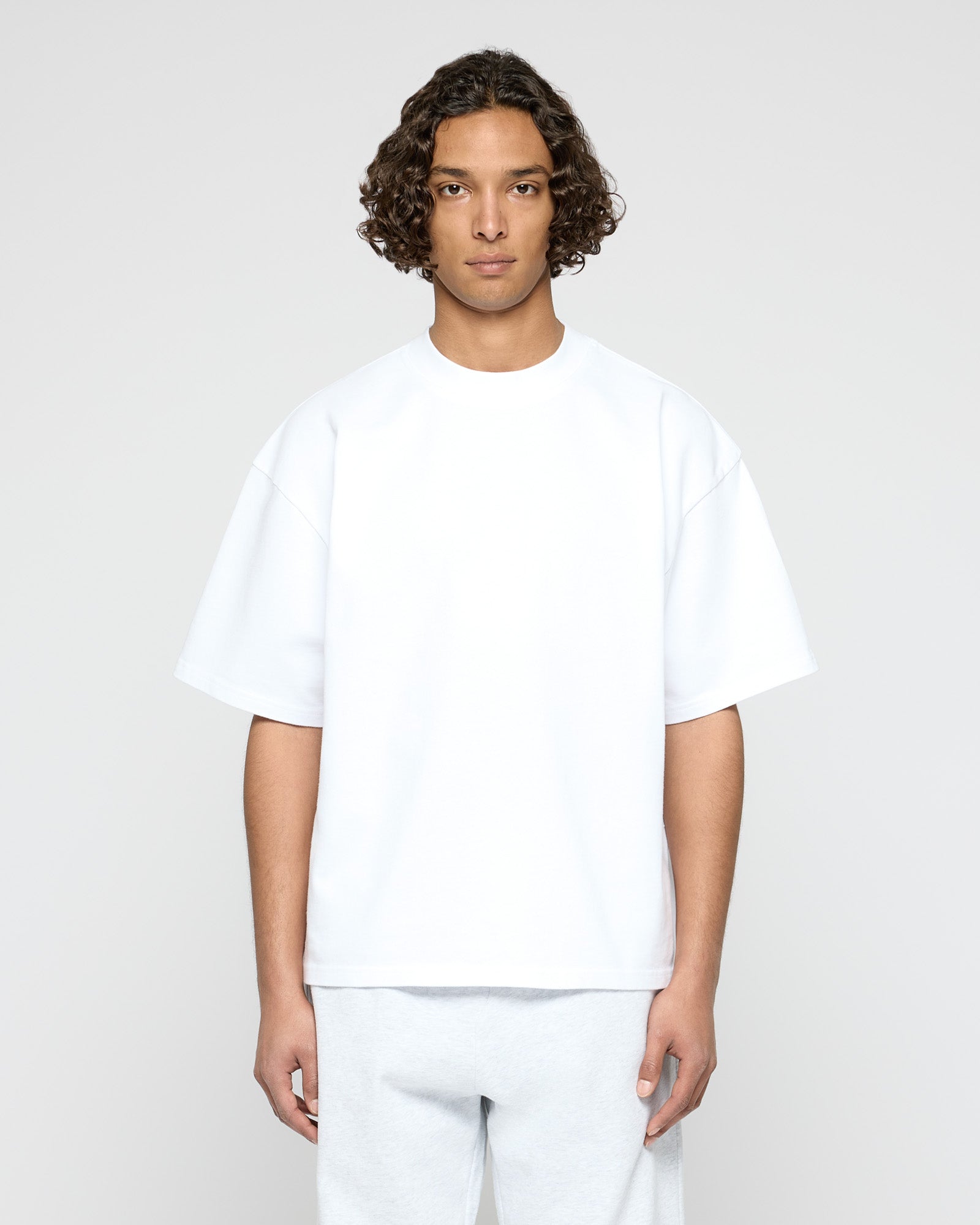 Heavy White Basic T-Shirt