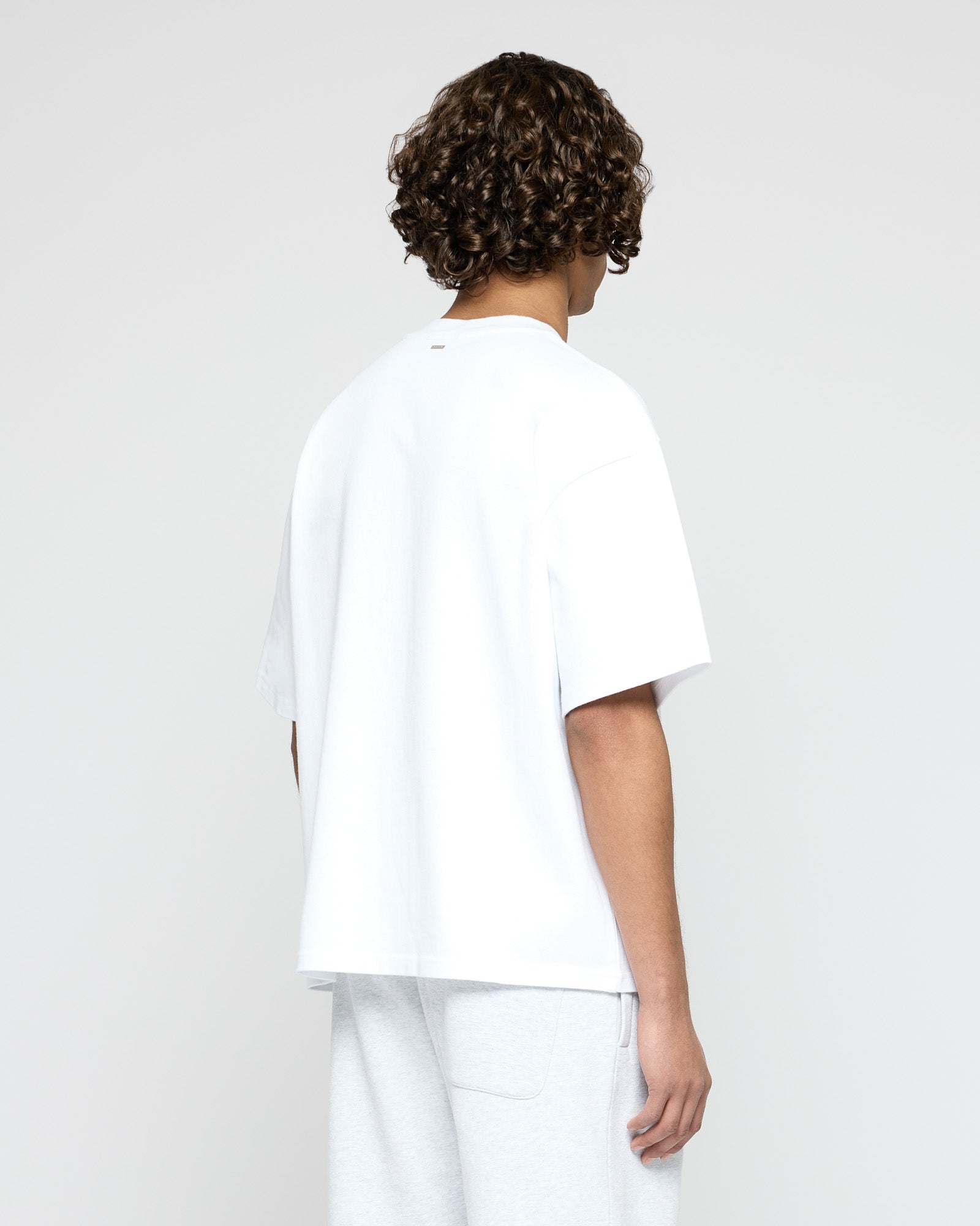 Heavy White basic tee