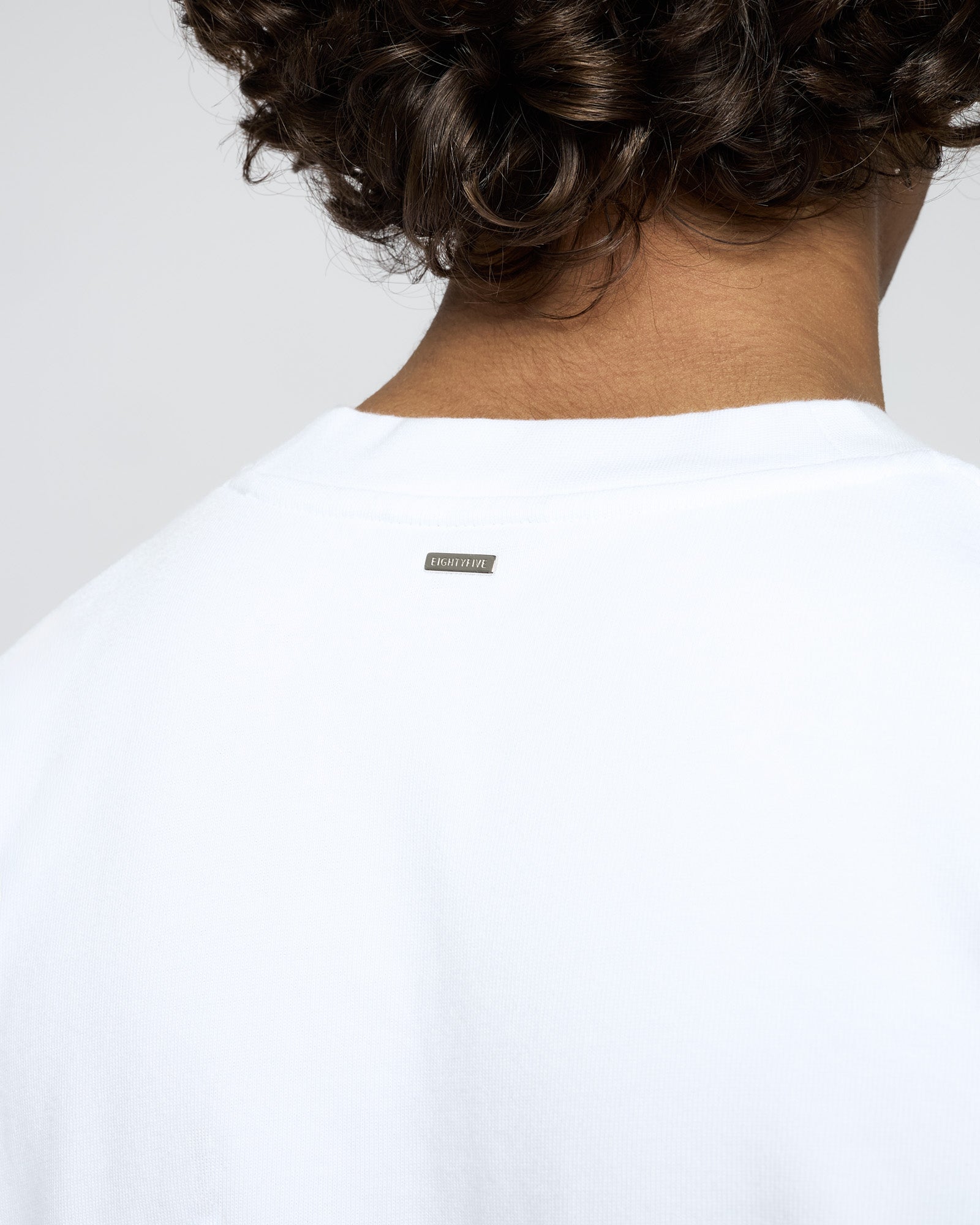 Heavy White basic tee