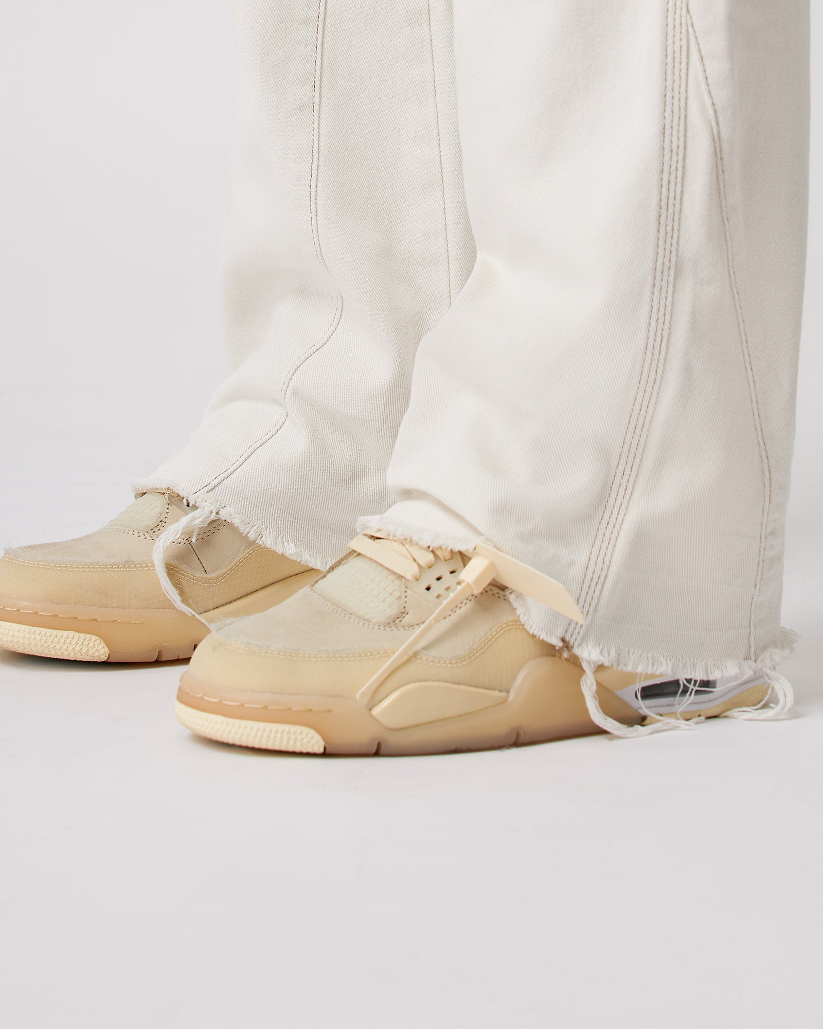 Flared Garbadin Jeans