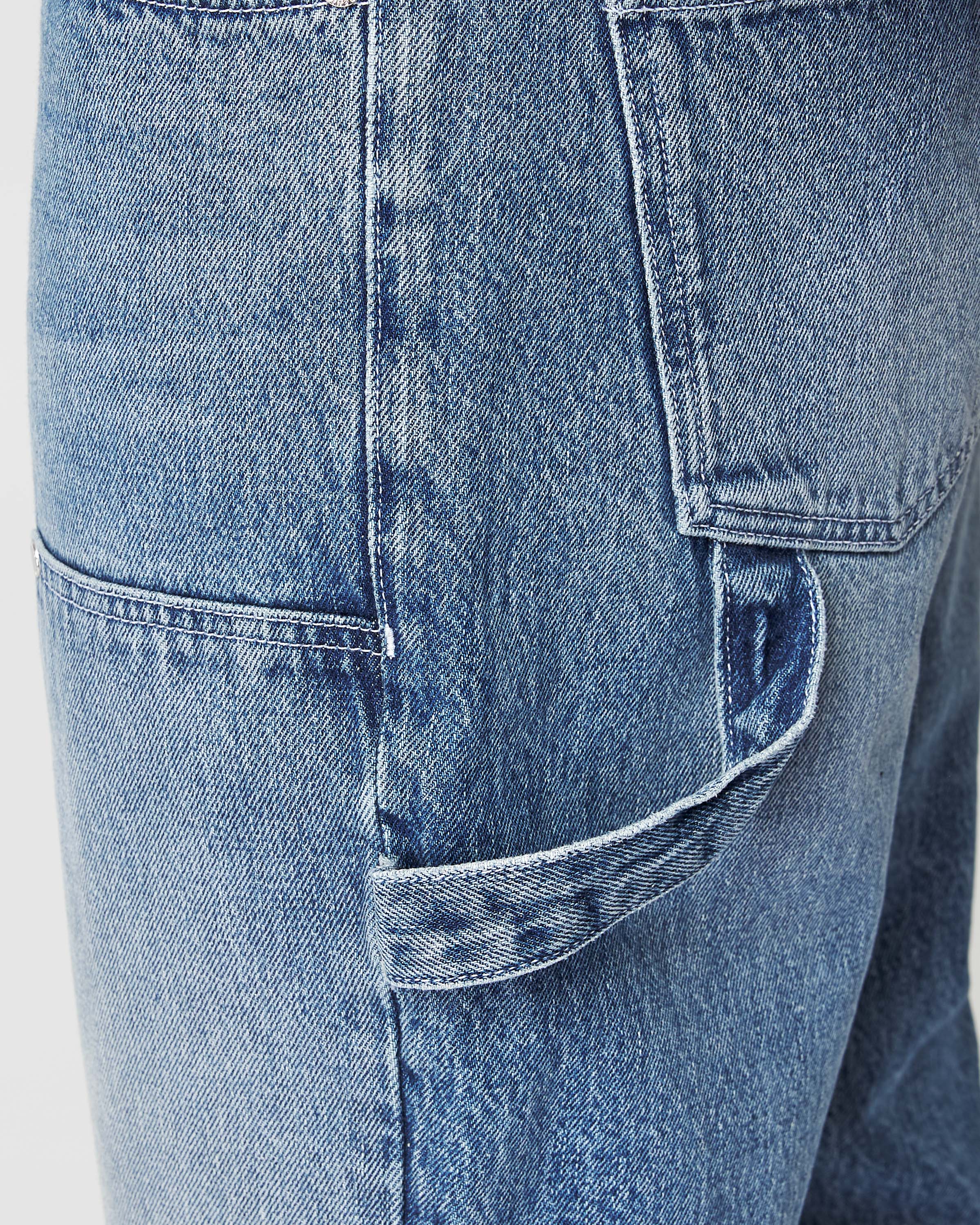 Zipped Carpenter Jeans