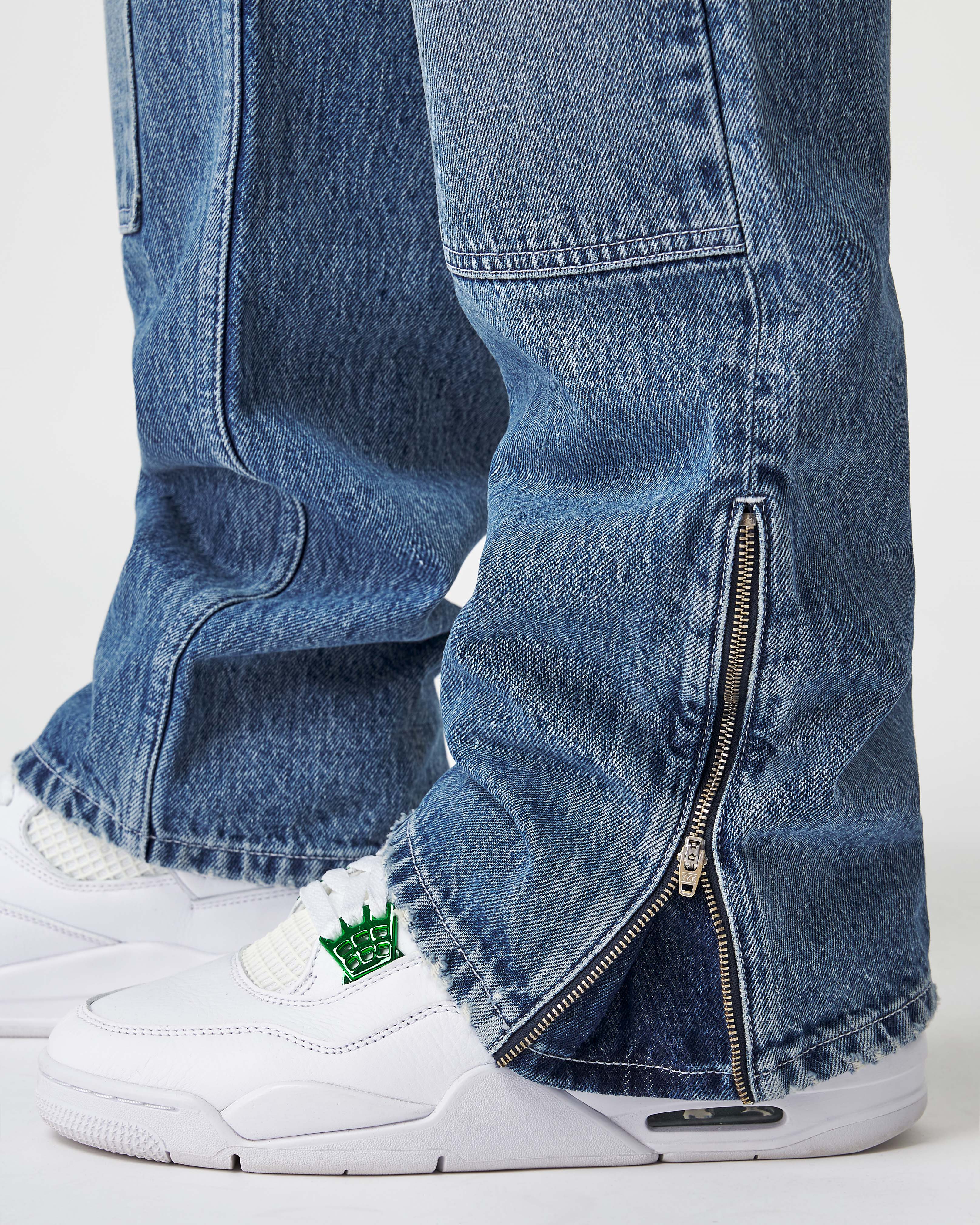 Zipped Carpenter Jeans