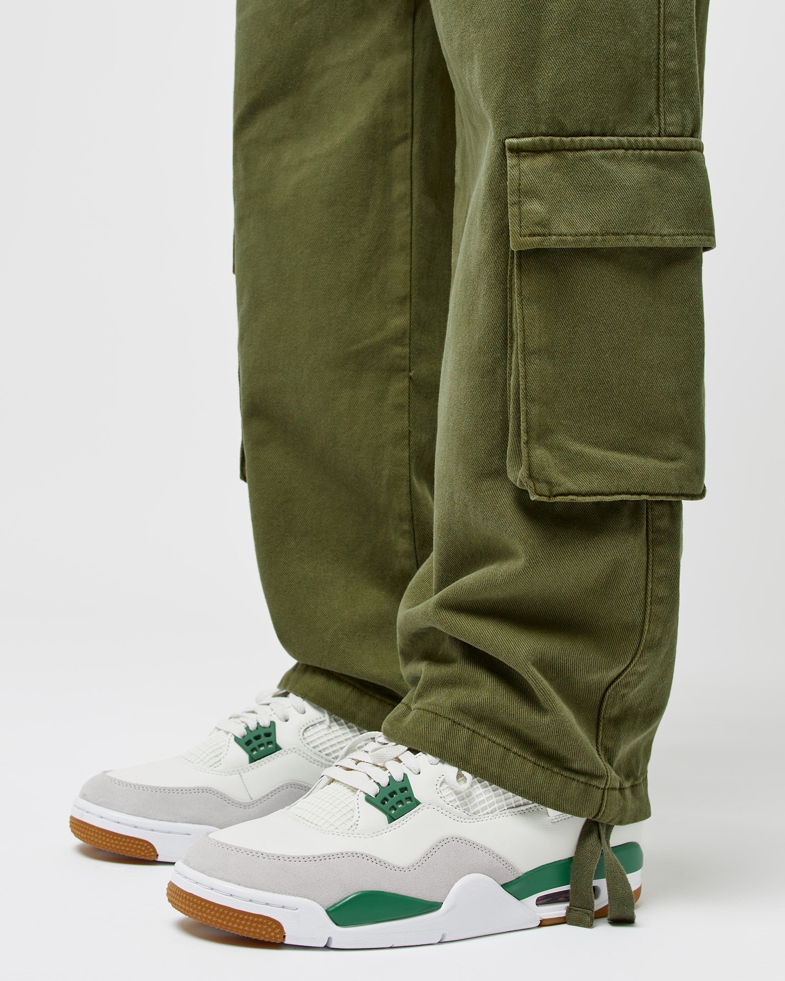Front Pockets Baggy Cargo Pants