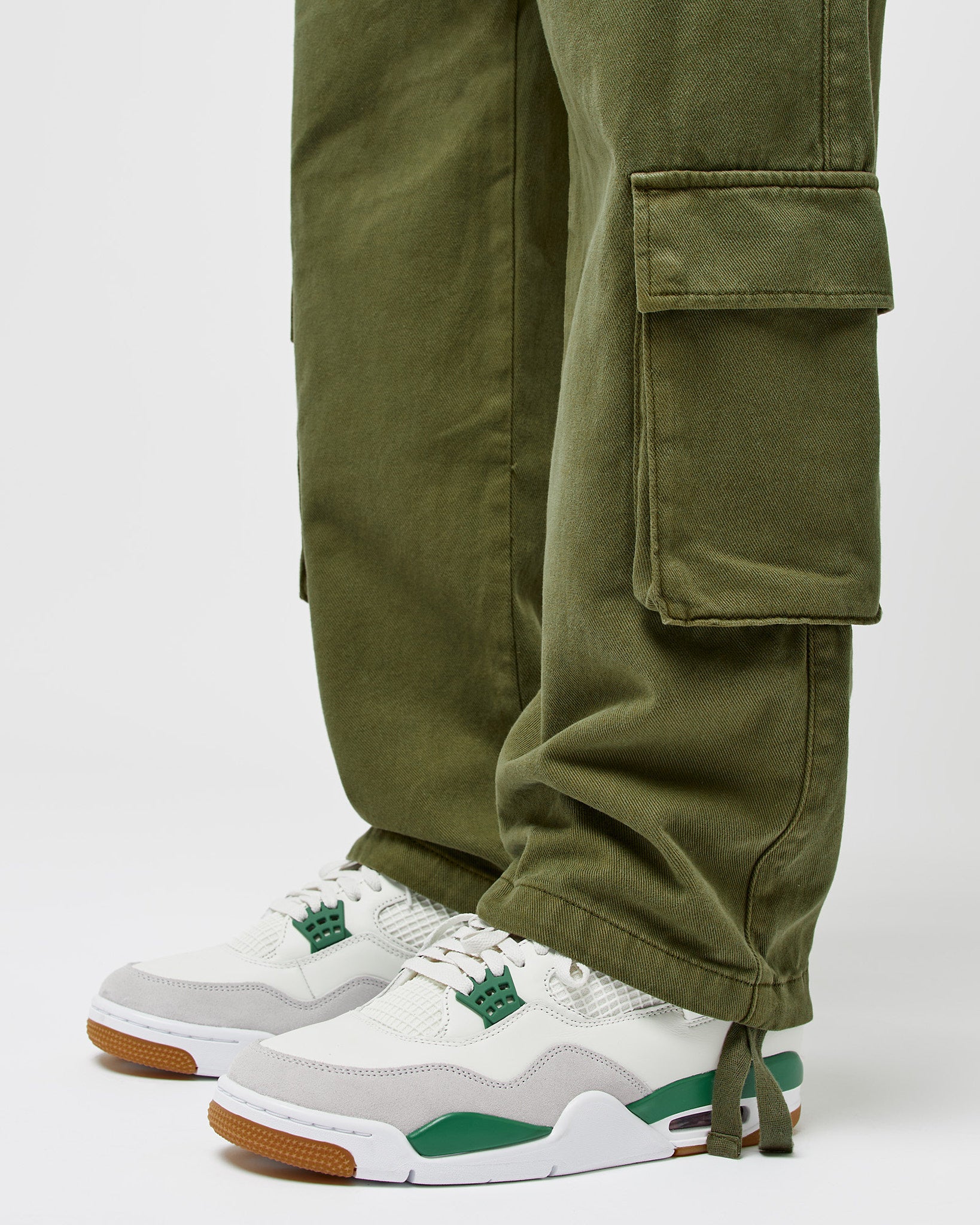 Front Pockets Baggy Cargo Pants