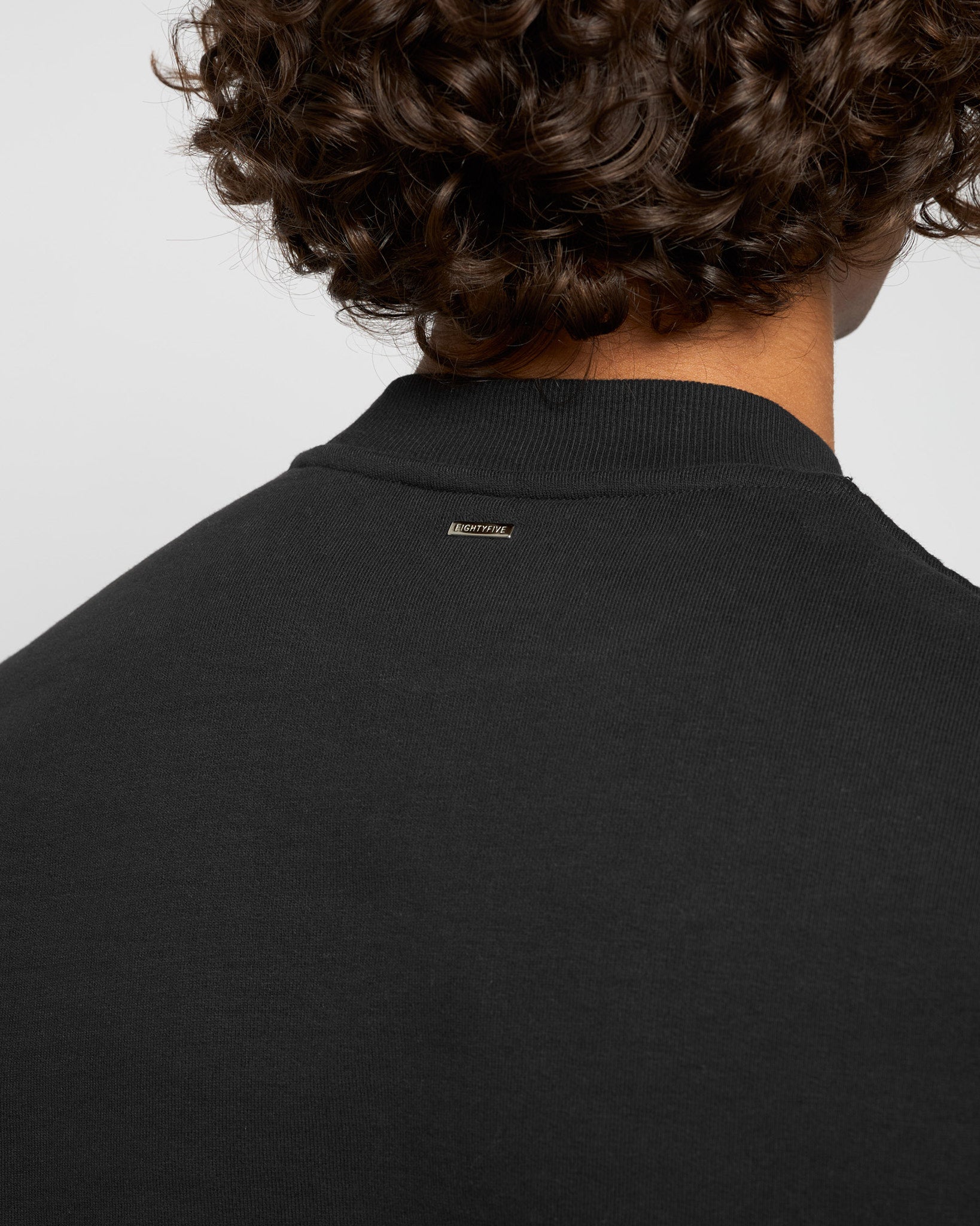 Signature Oversized Crewneck Sweater