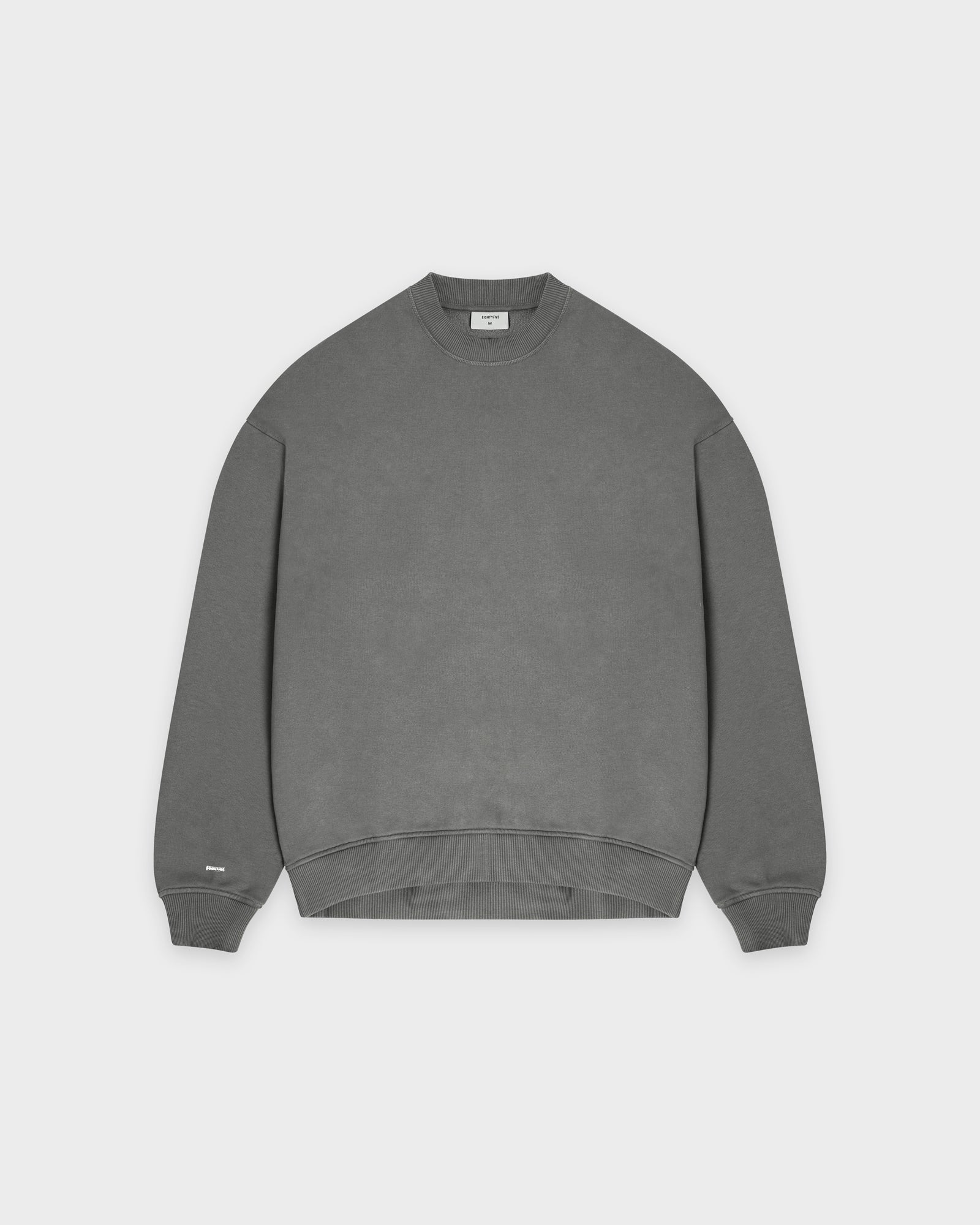 Heavy Stone Gray Basic Sweater