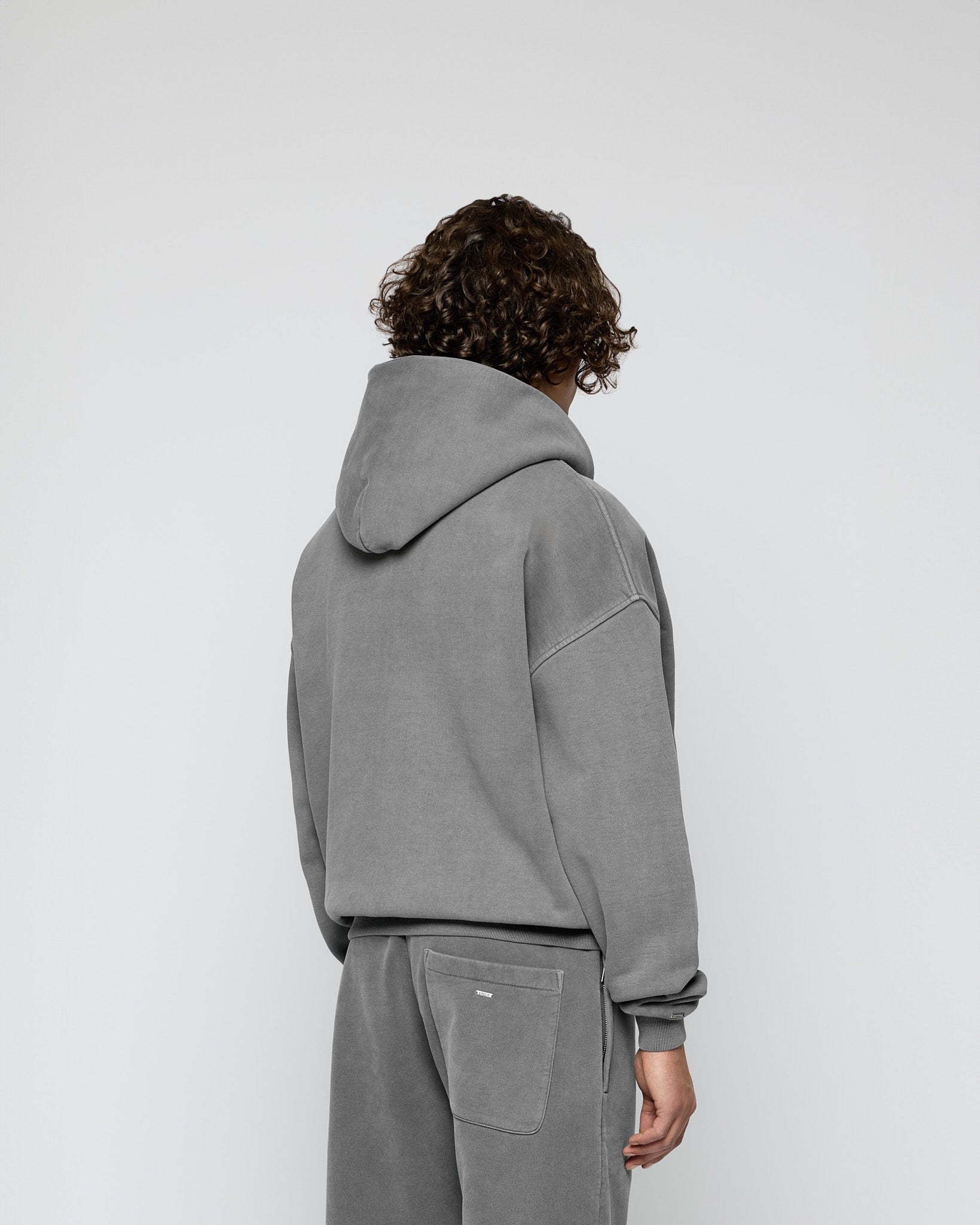 Signature Oversized Zip Hoodie
