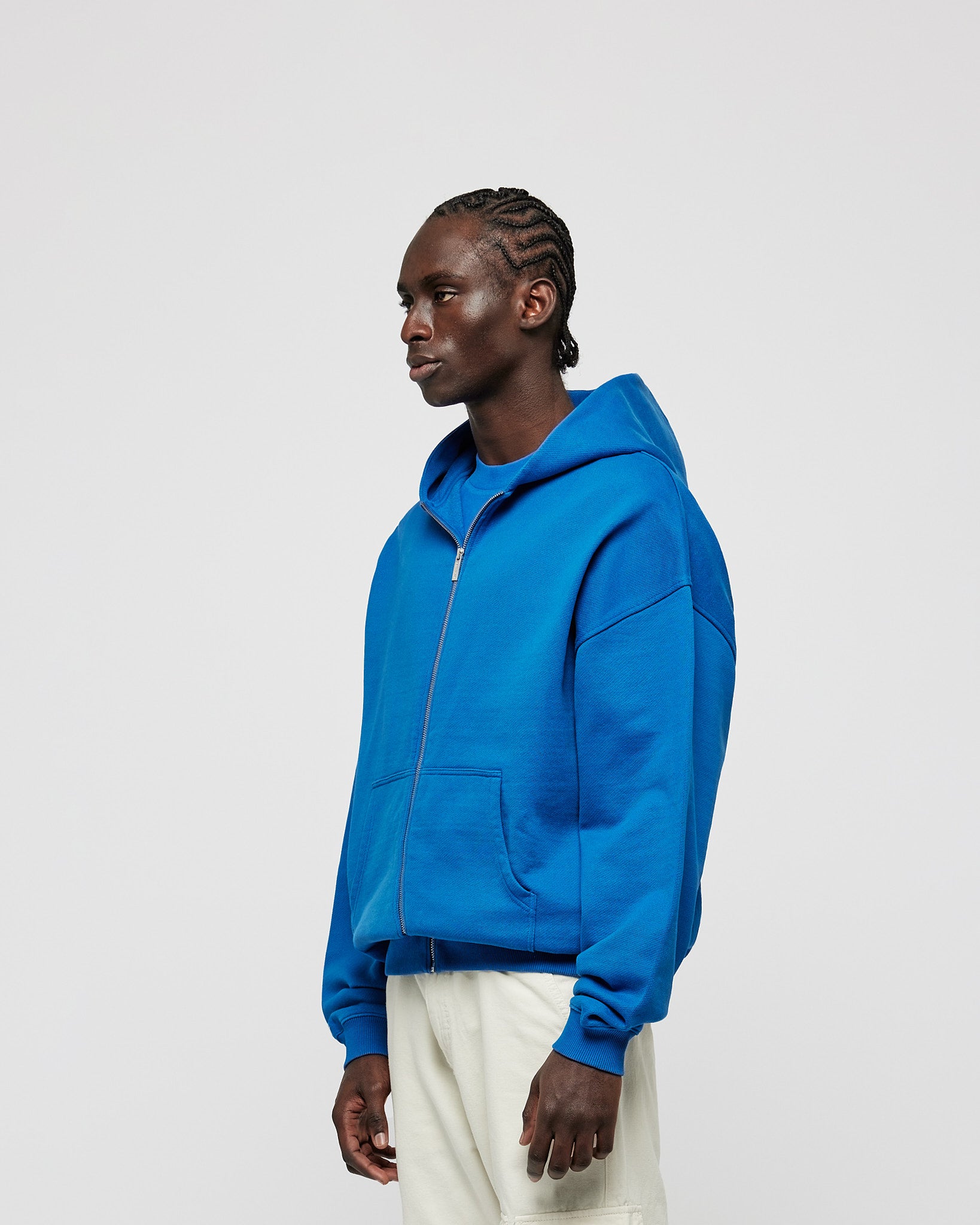Signature Oversized Zip Hoodie