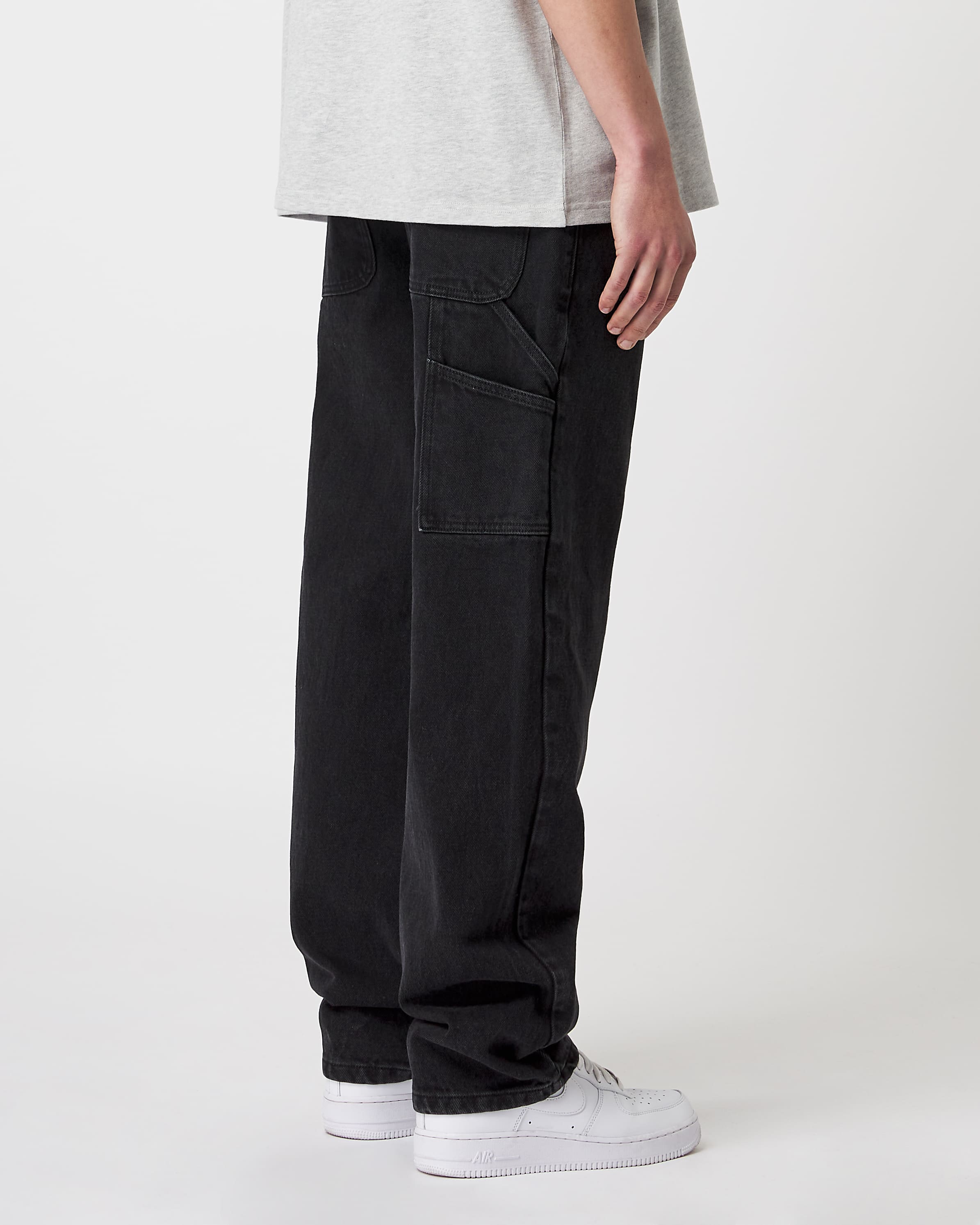 Baggy jeans with loops