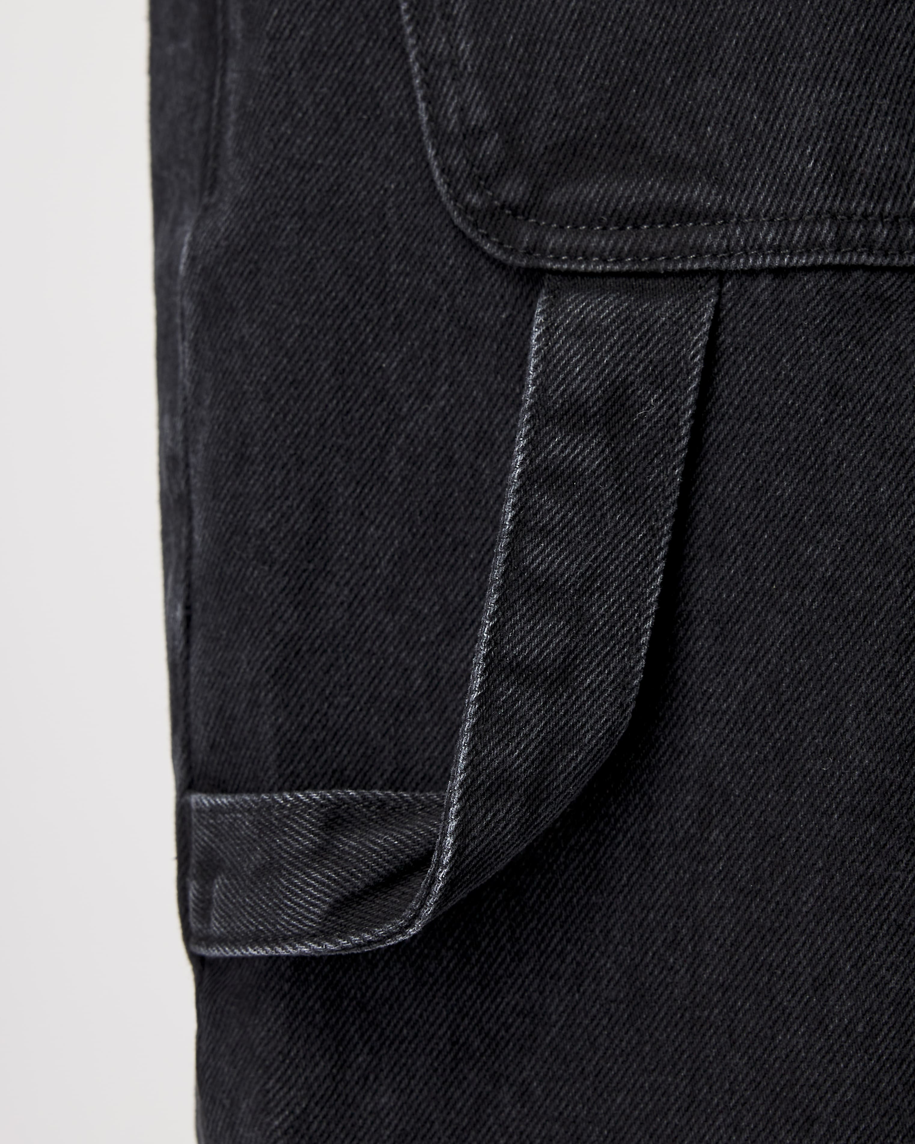 Baggy jeans with loops