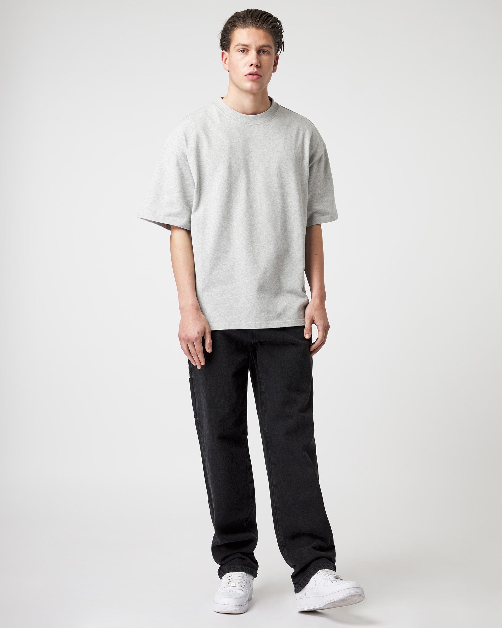Baggy jeans with loops