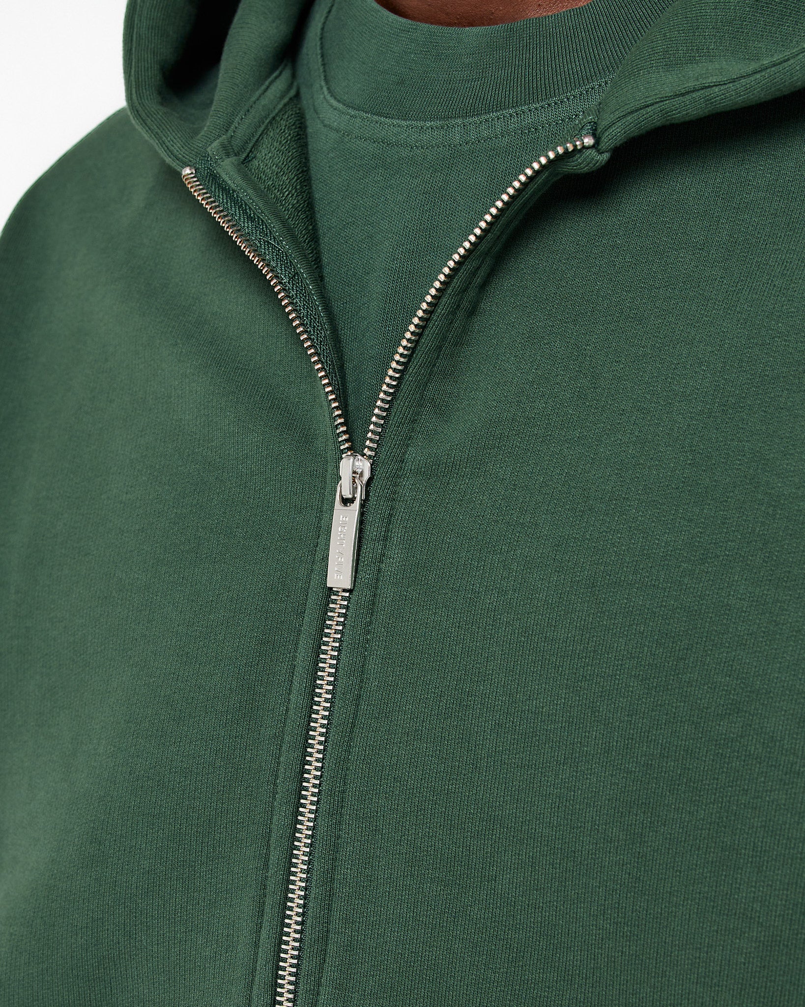 Signature Oversized Zip Hoodie