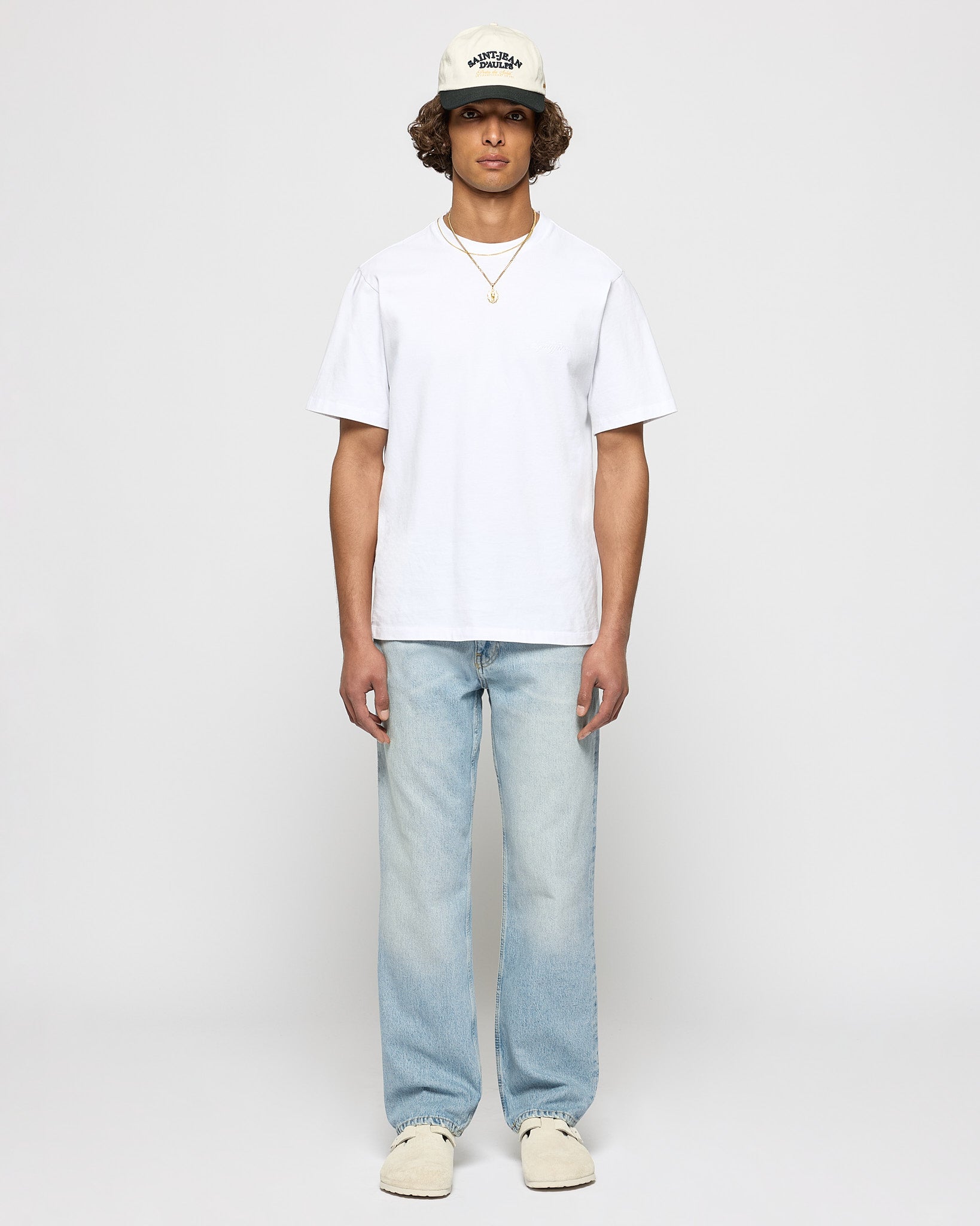 Straight basic jeans