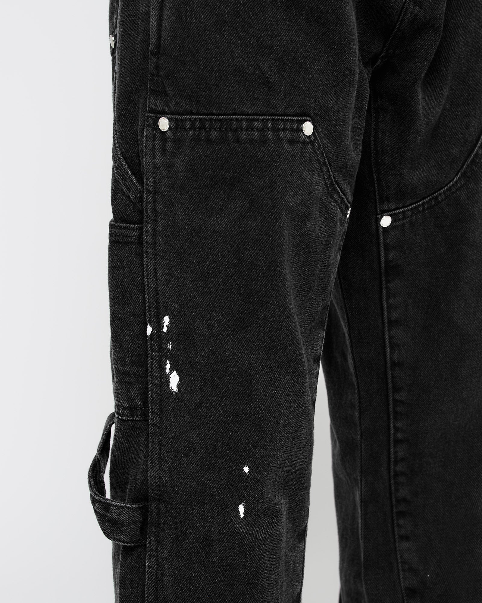 Painted Flared Carpenter Jeans