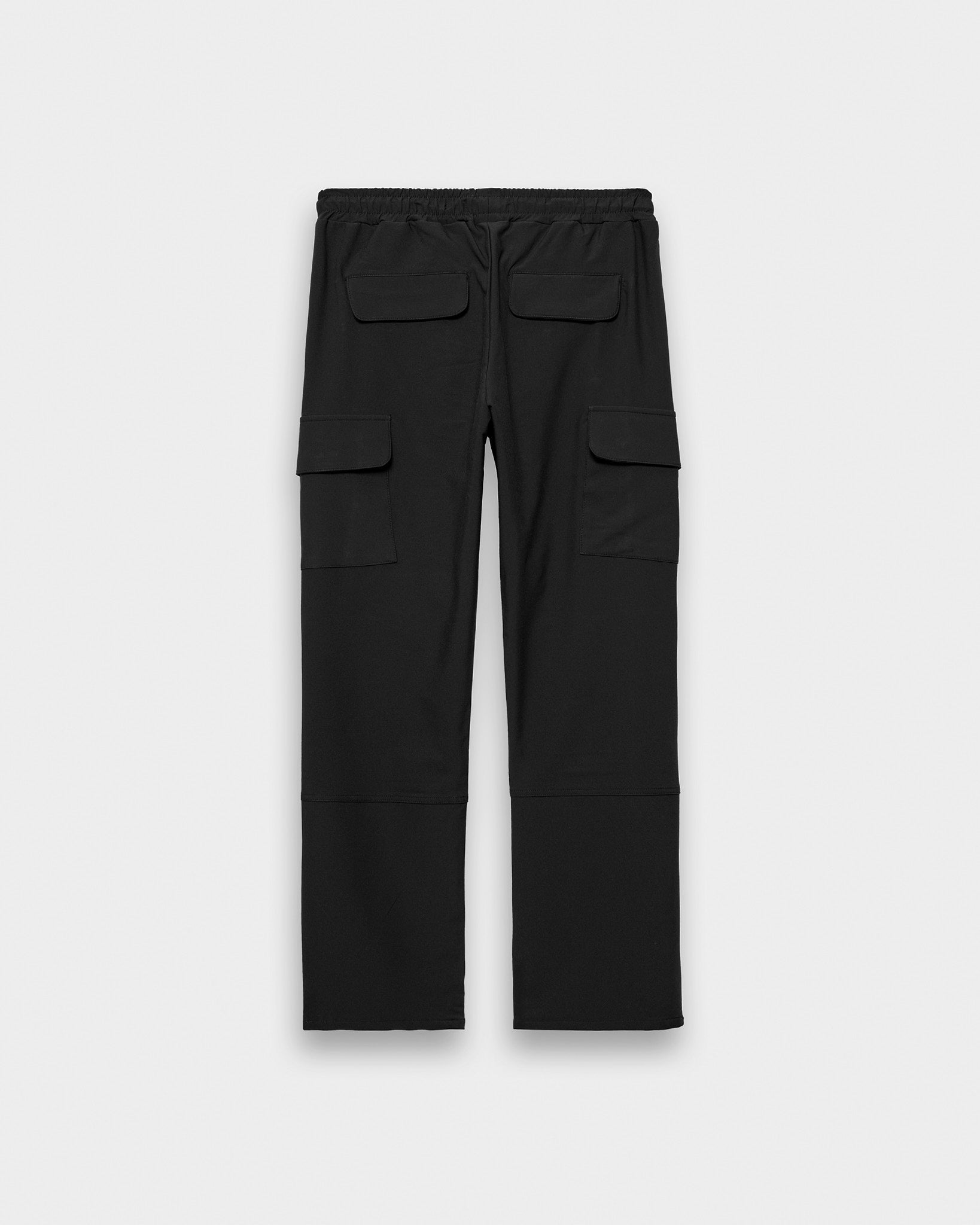 Nylon Straight Cargo Pants