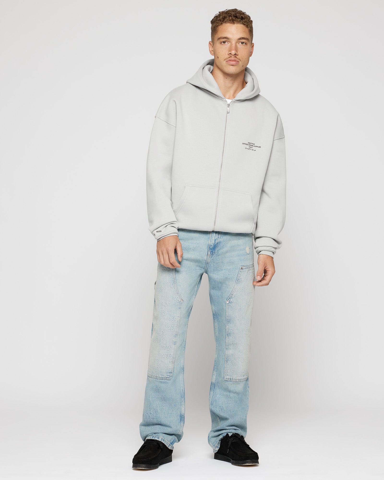 Stadium zip up sweater deals