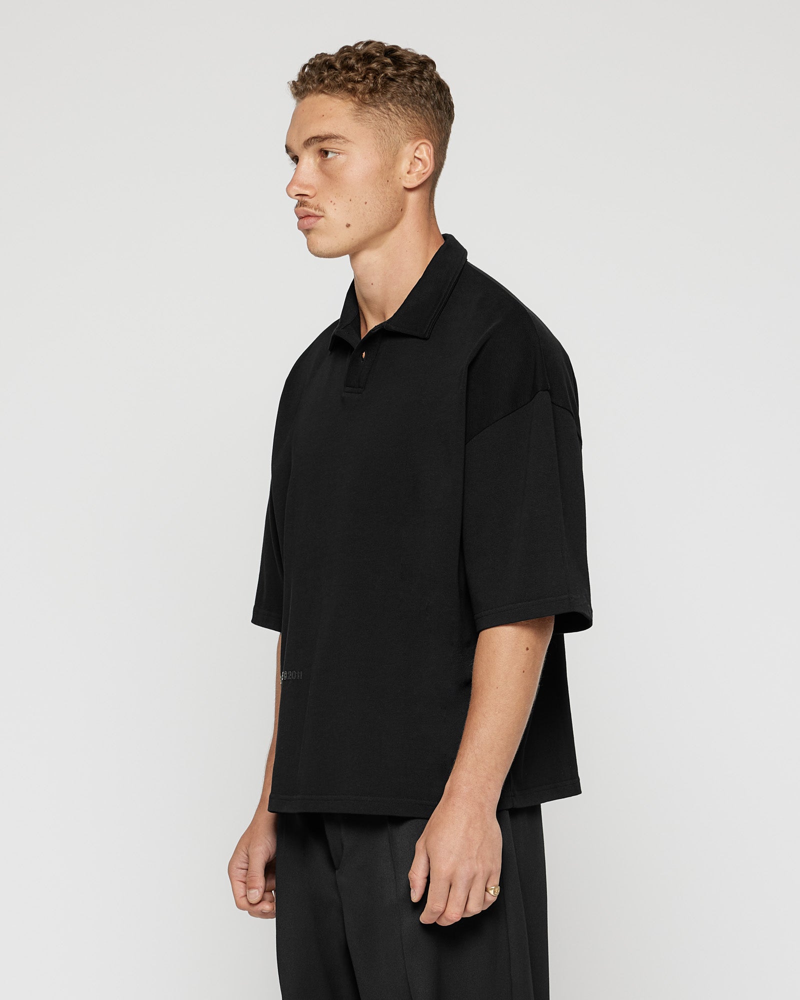Eightyfive Cropped Polo T-Shirt