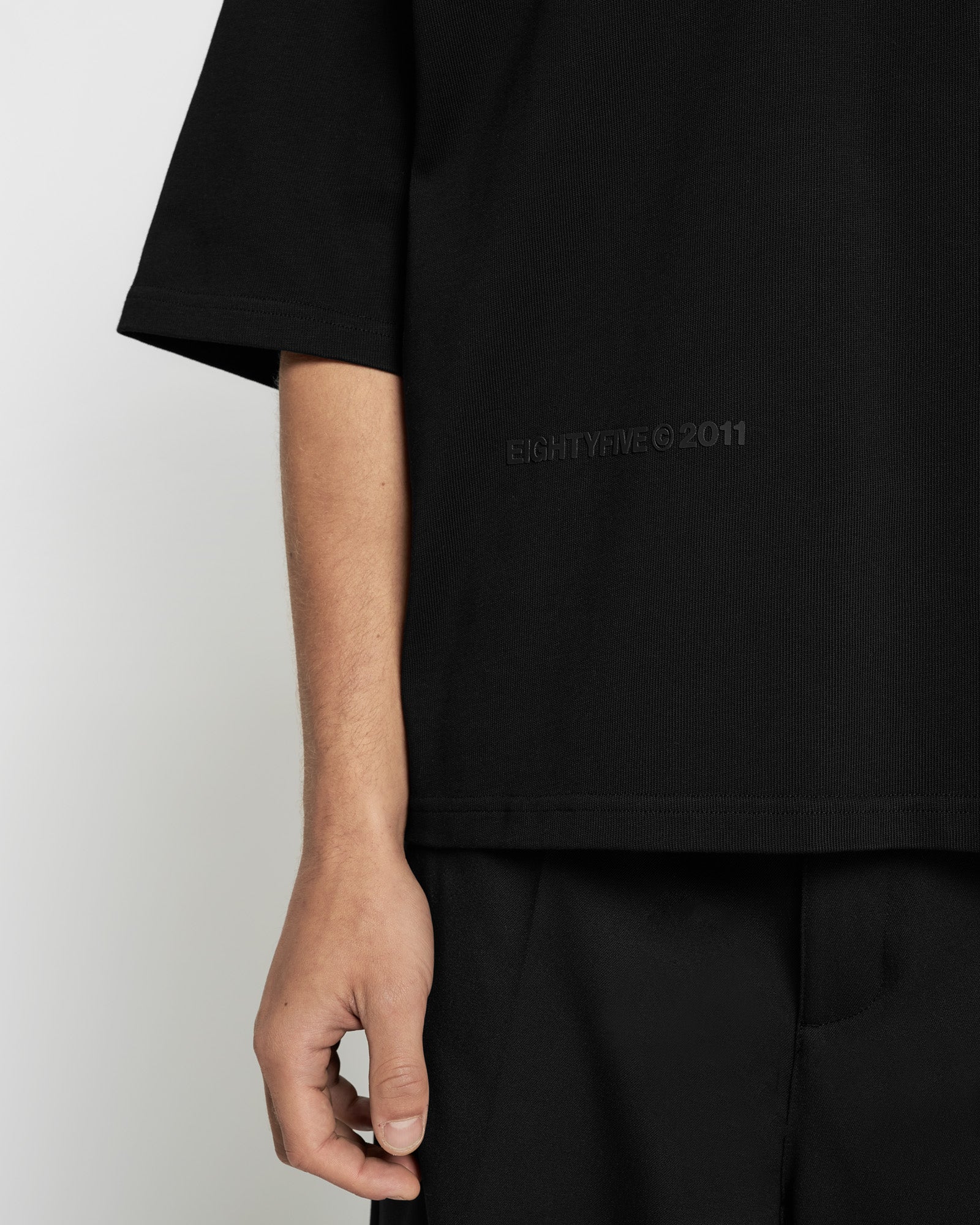 Eightyfive Cropped Polo T-Shirt