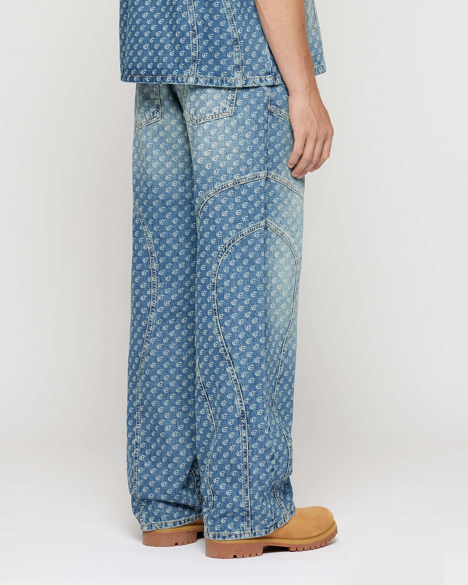 Monogram Loose Denim