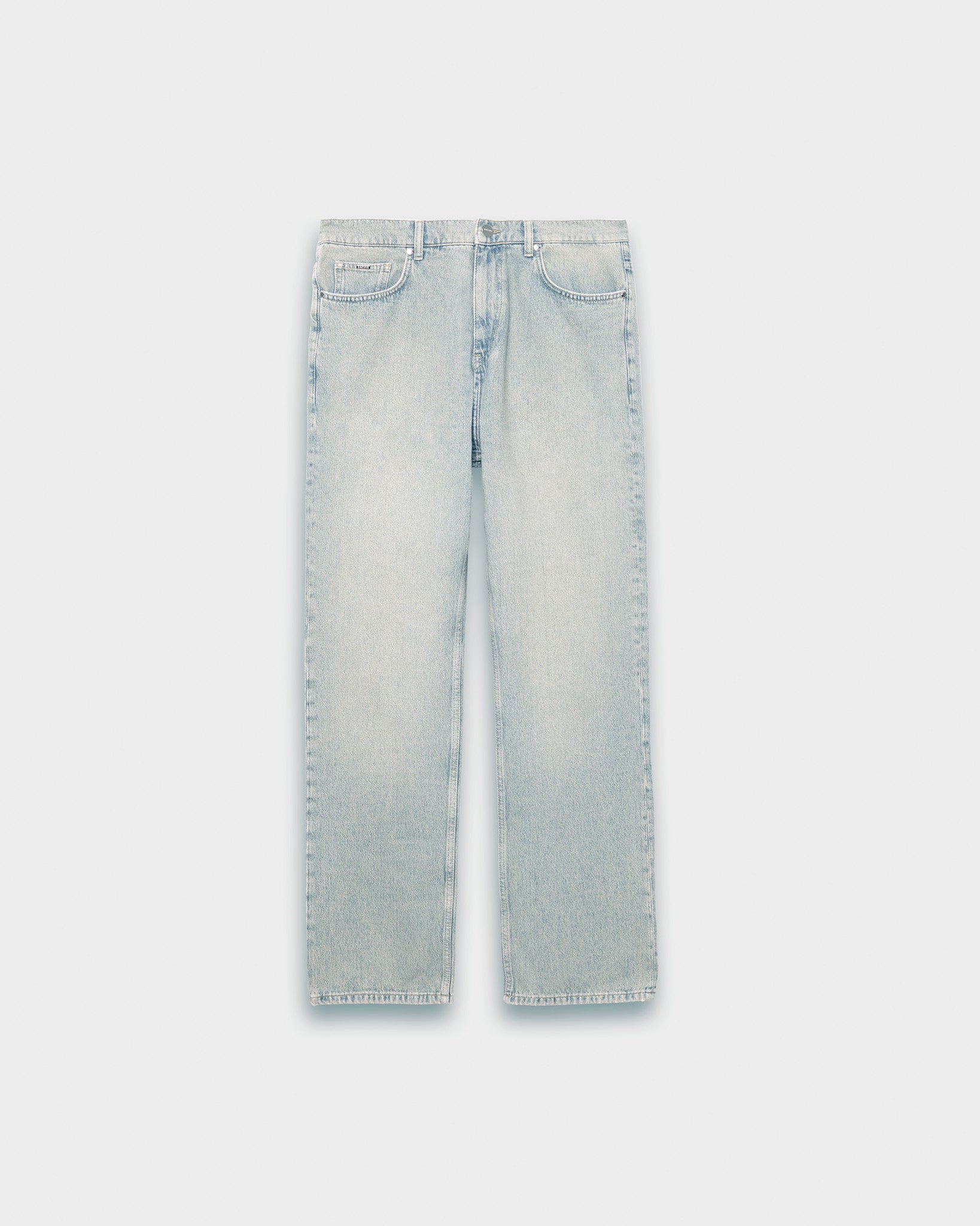 Straight basic jeans