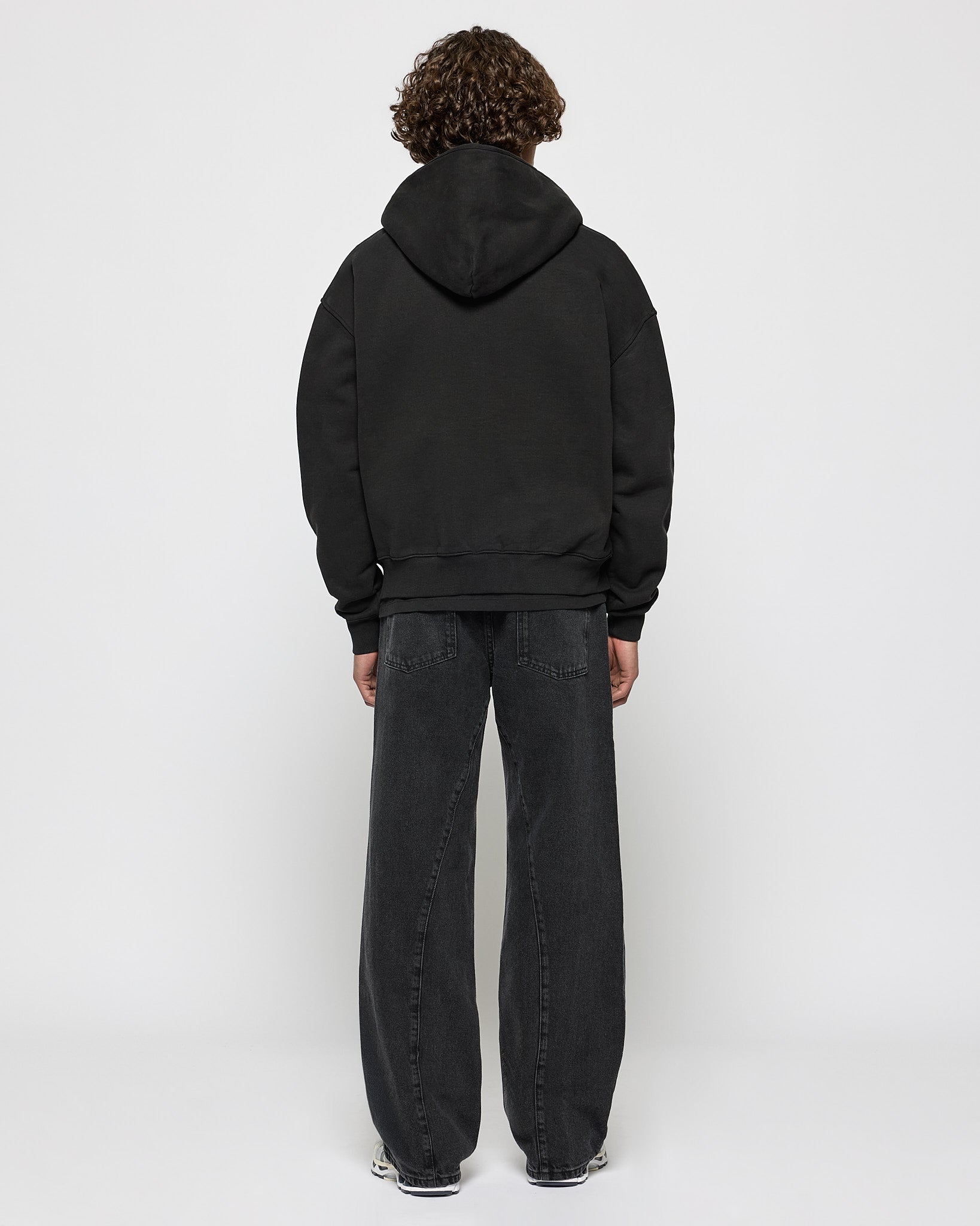 Dividing Seam Loose Denim