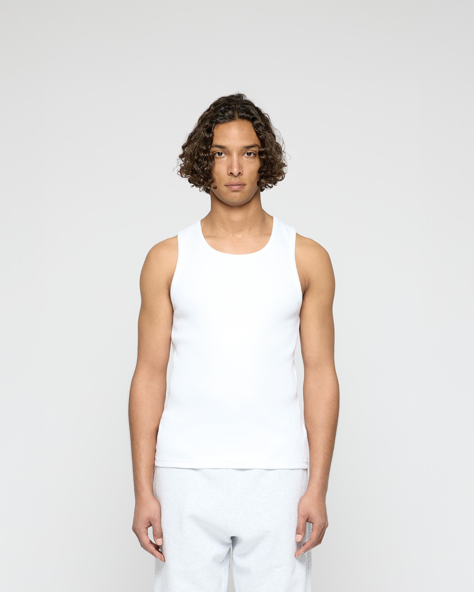 Signature Ribbed Tank Top