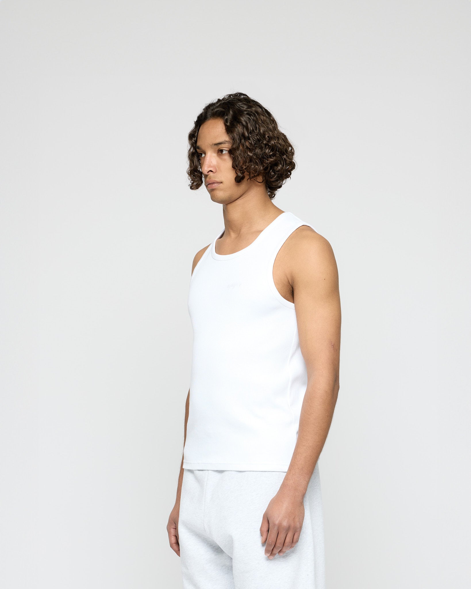 Signature Ribbed Tank Top
