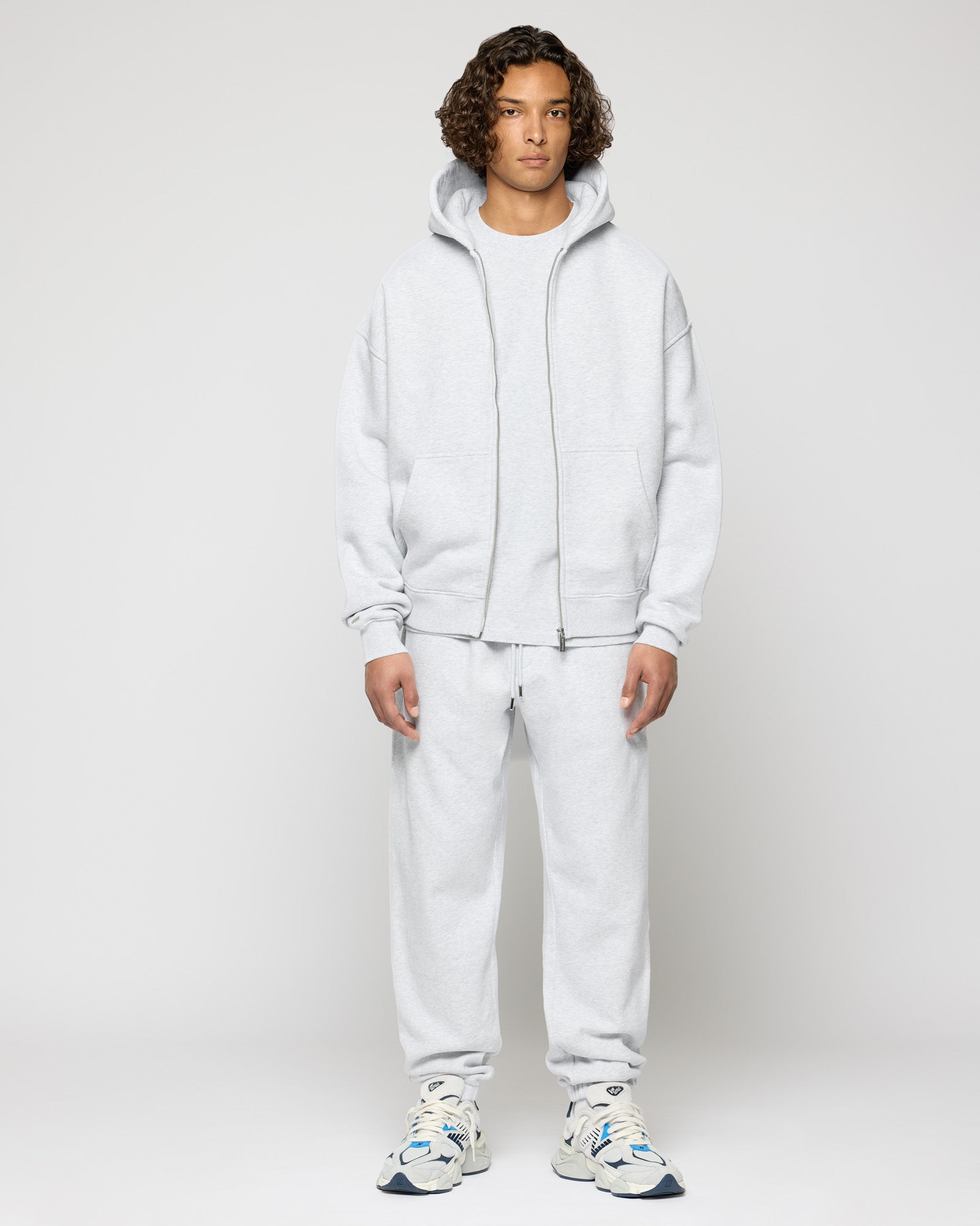 Signature Oversized Zip Hoodie