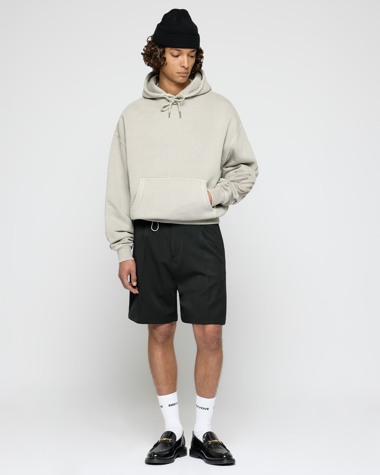 Embroidered Handwritten Hoodie