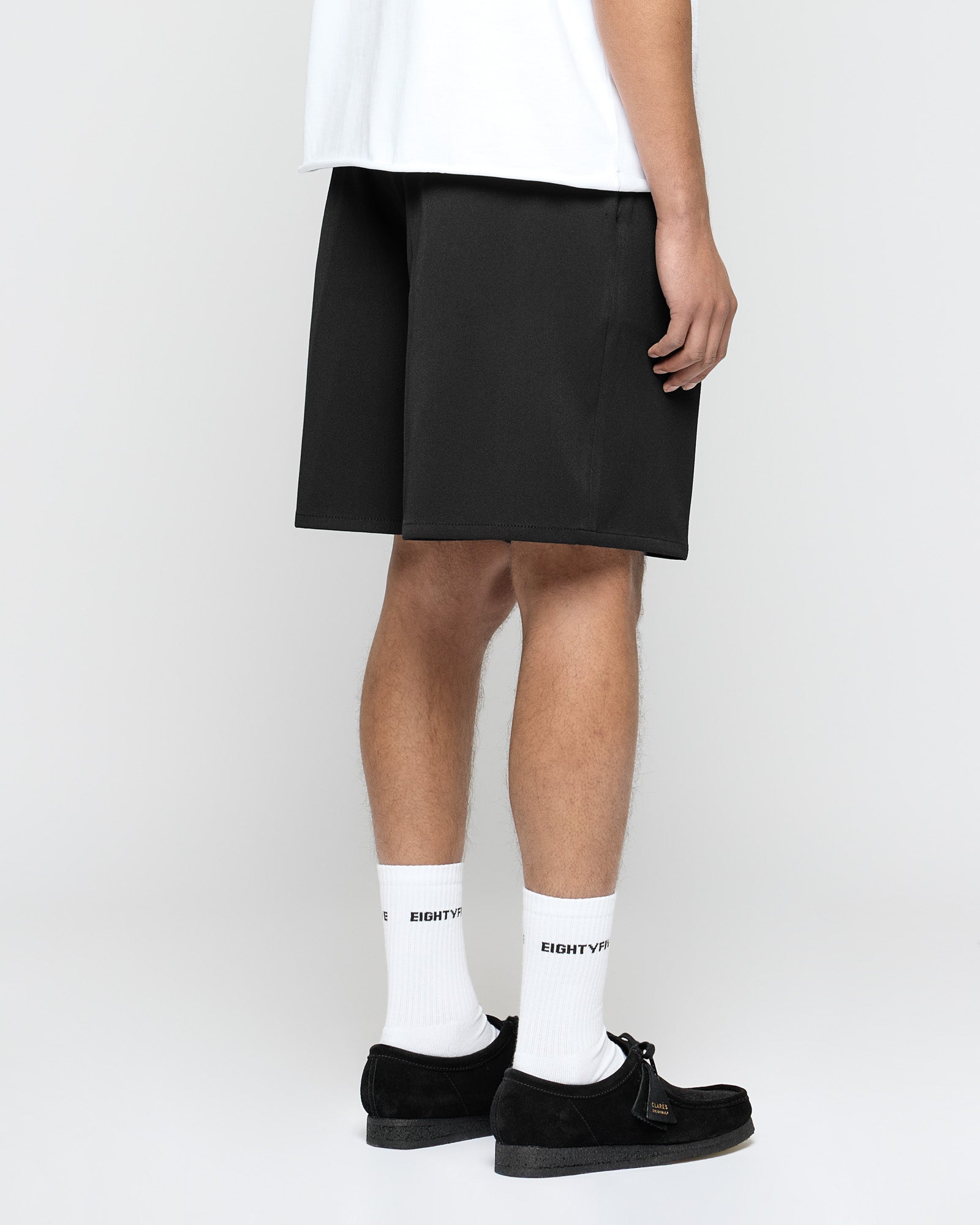 Pleated Tailored Shorts