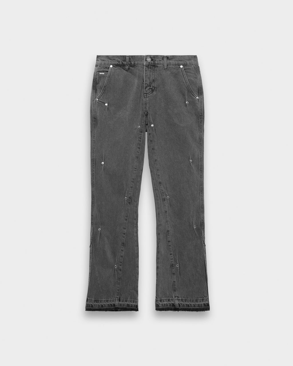 Rivet Flared Denim – eightyfiveclo