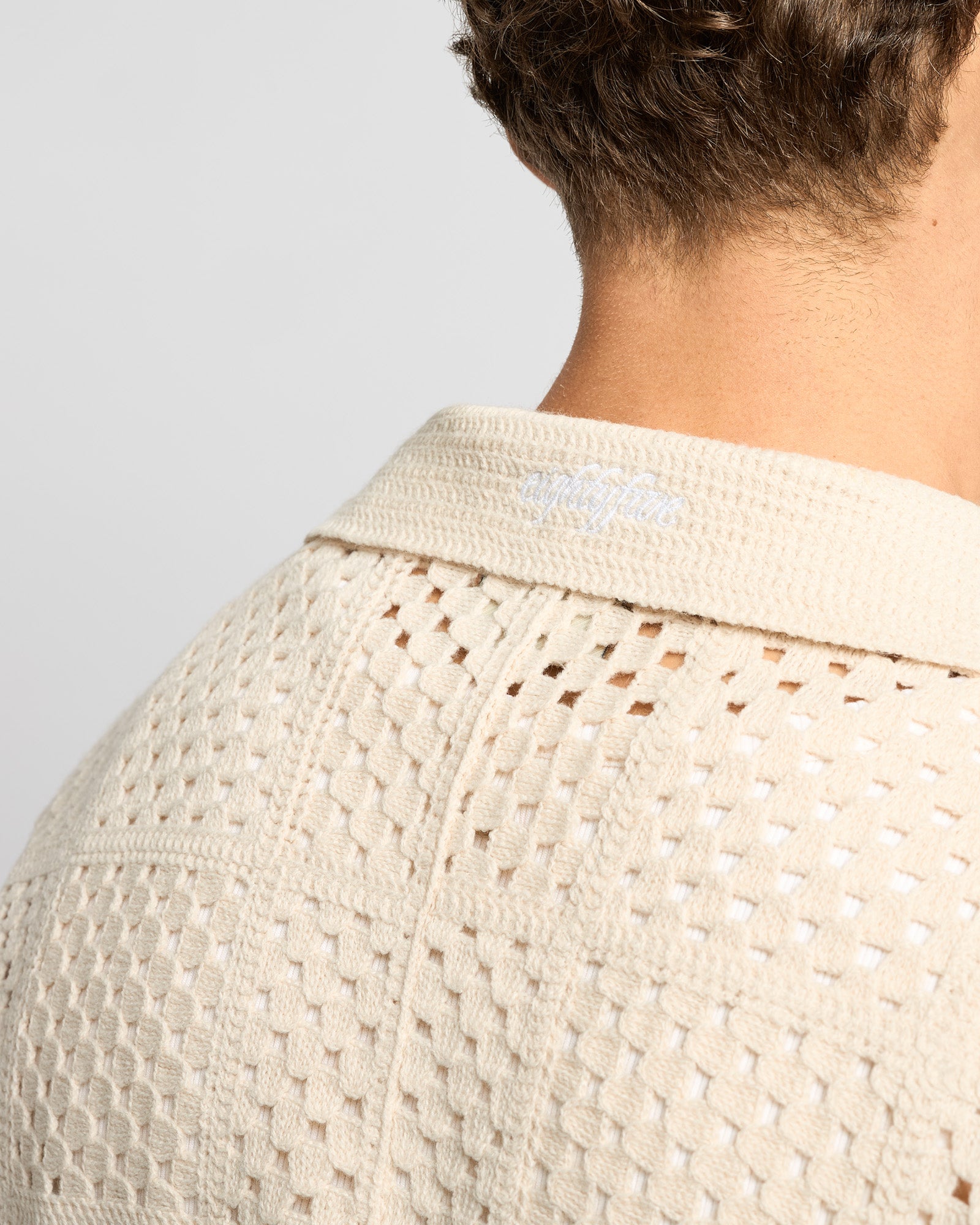 Crochet Oversized Shirt