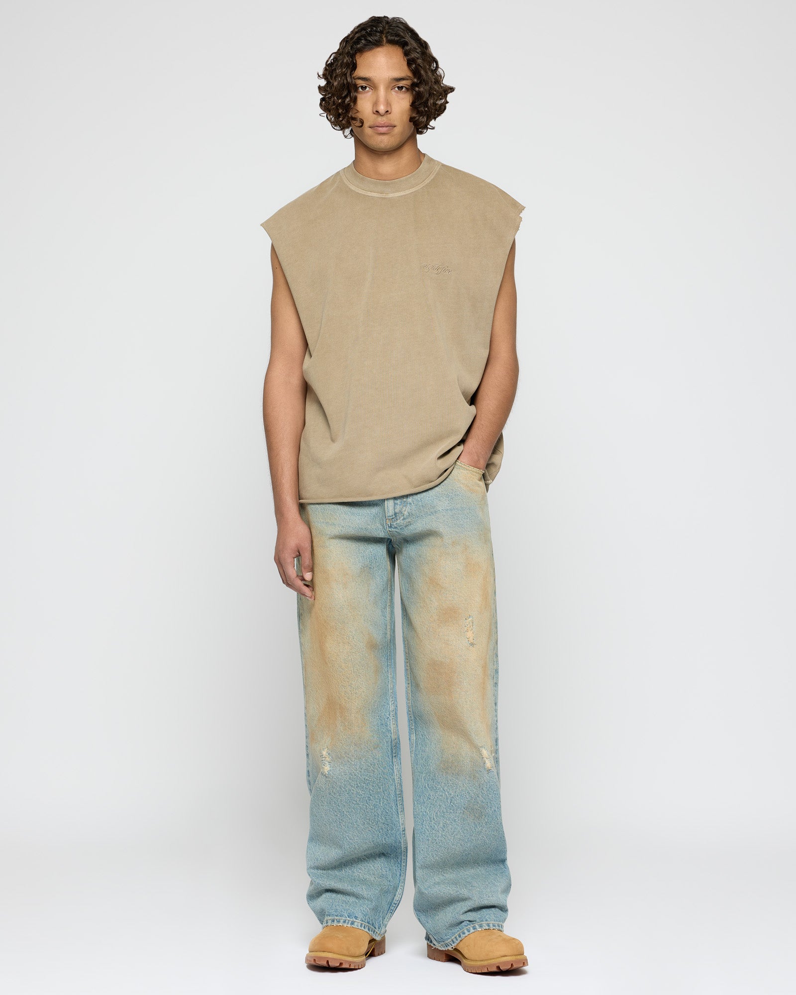 Used Loose Denim