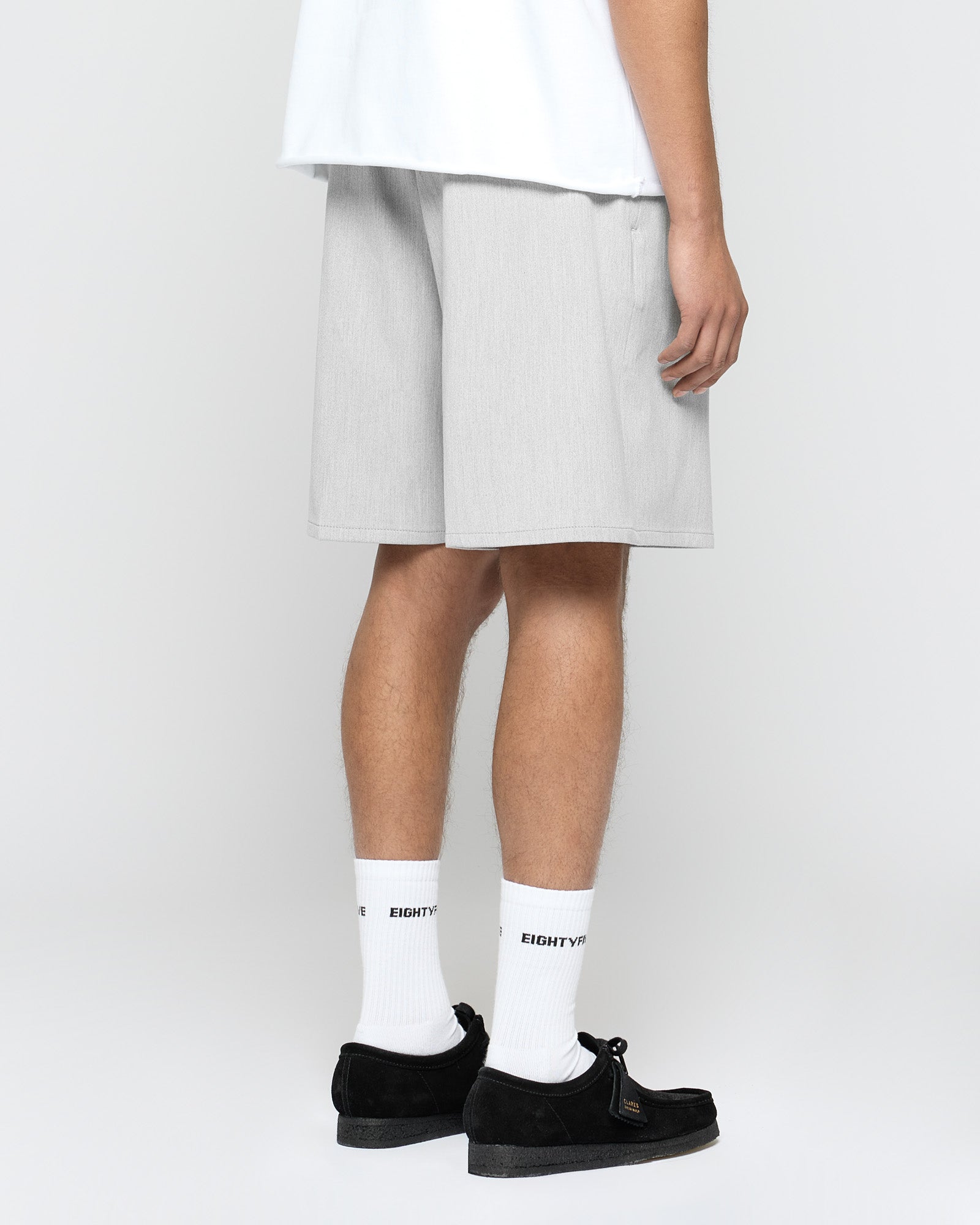 Pleated Tailored Shorts